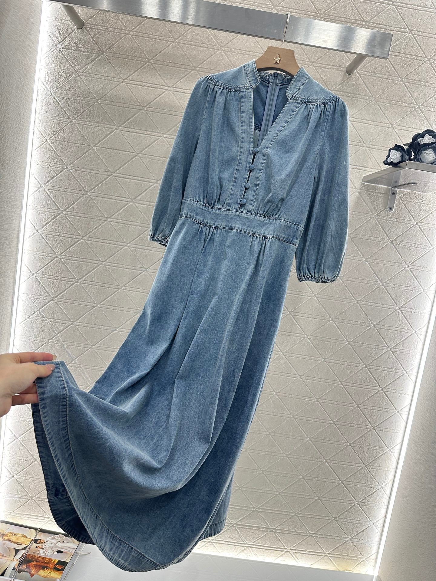 Z*♥2025 new products Denim dress