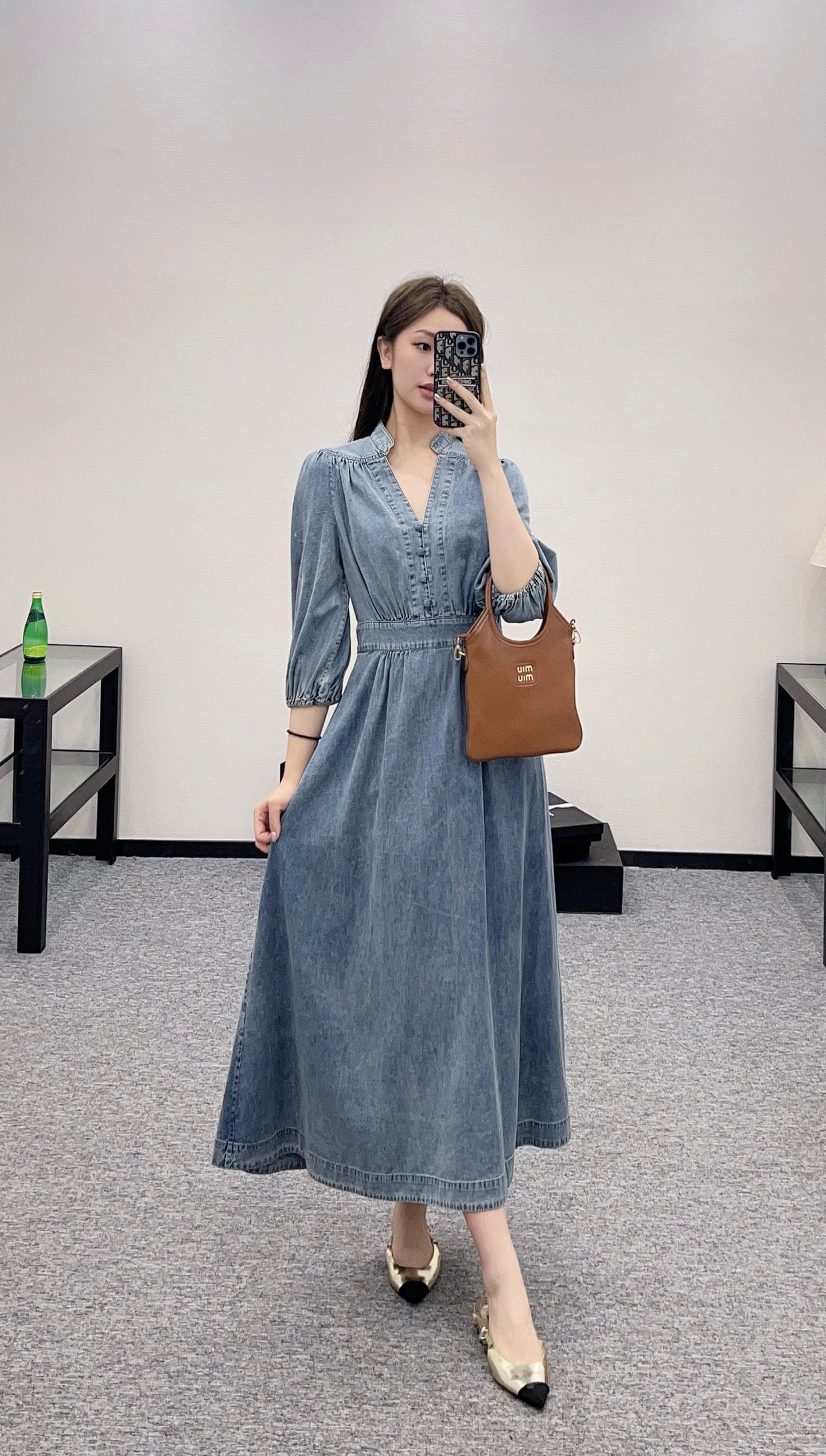 Z*♥2025 new products Denim dress