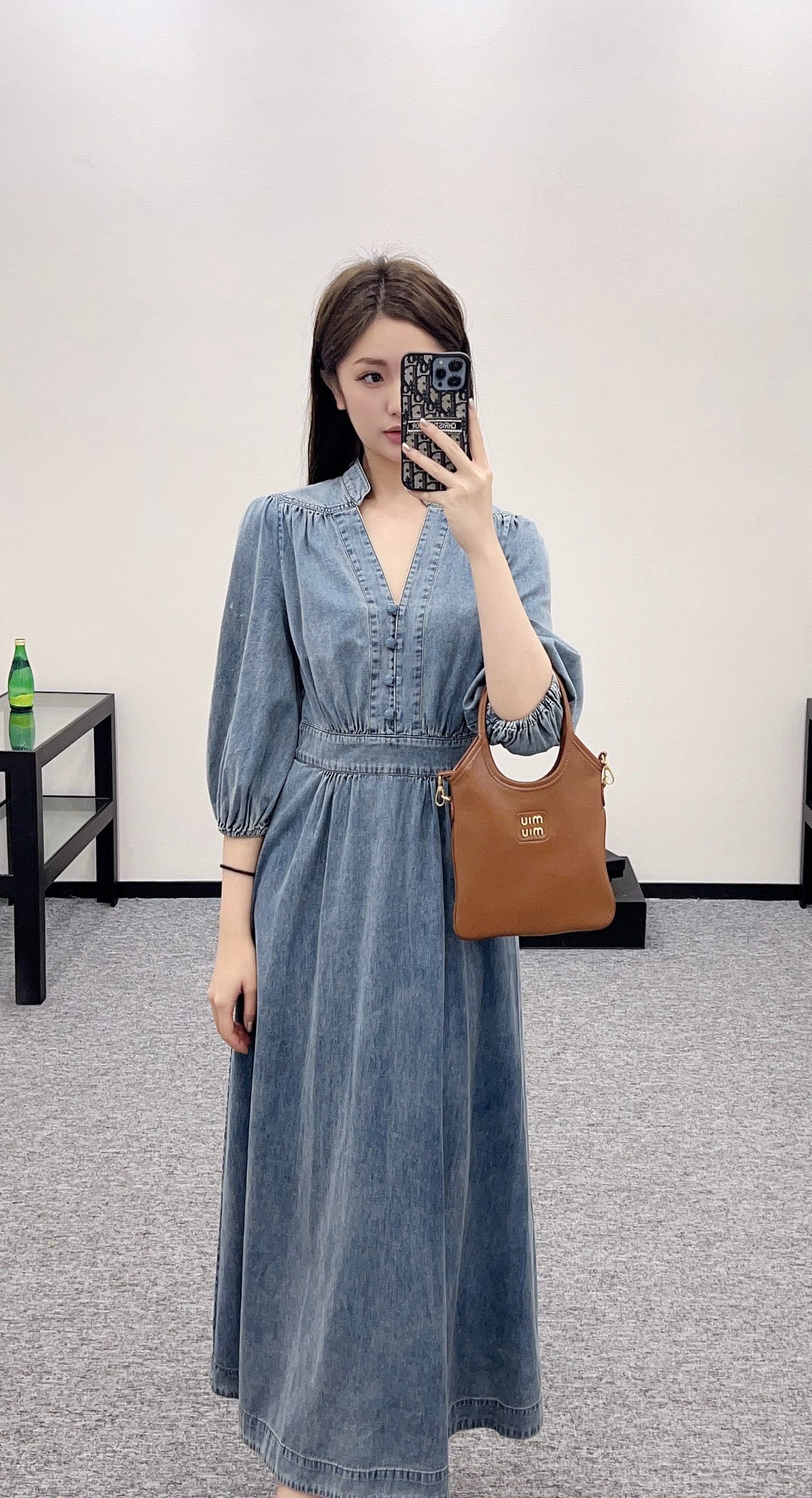 Z*♥2025 new products Denim dress