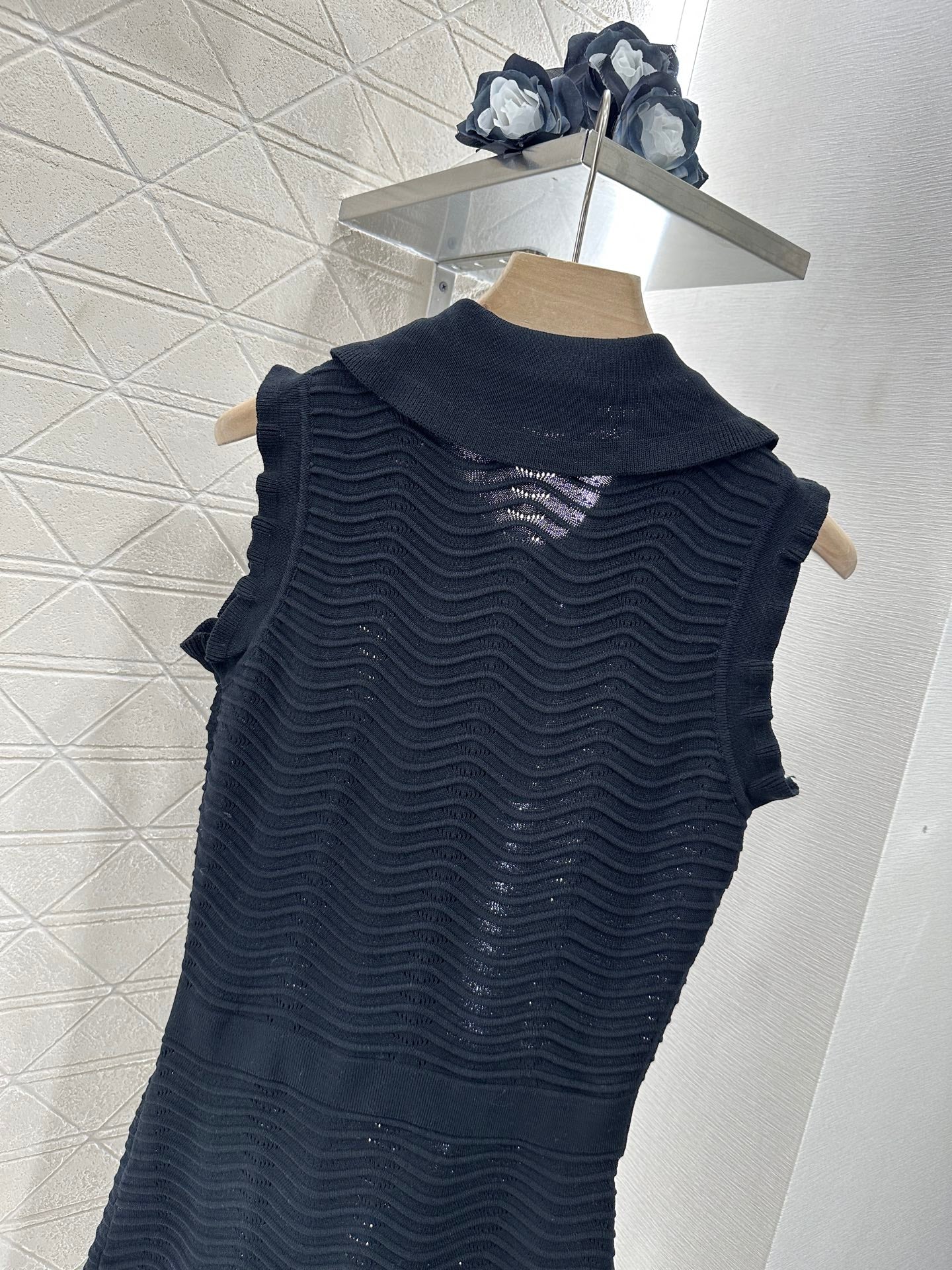 Mi*mi*♥2025 new product Knitted vest dress