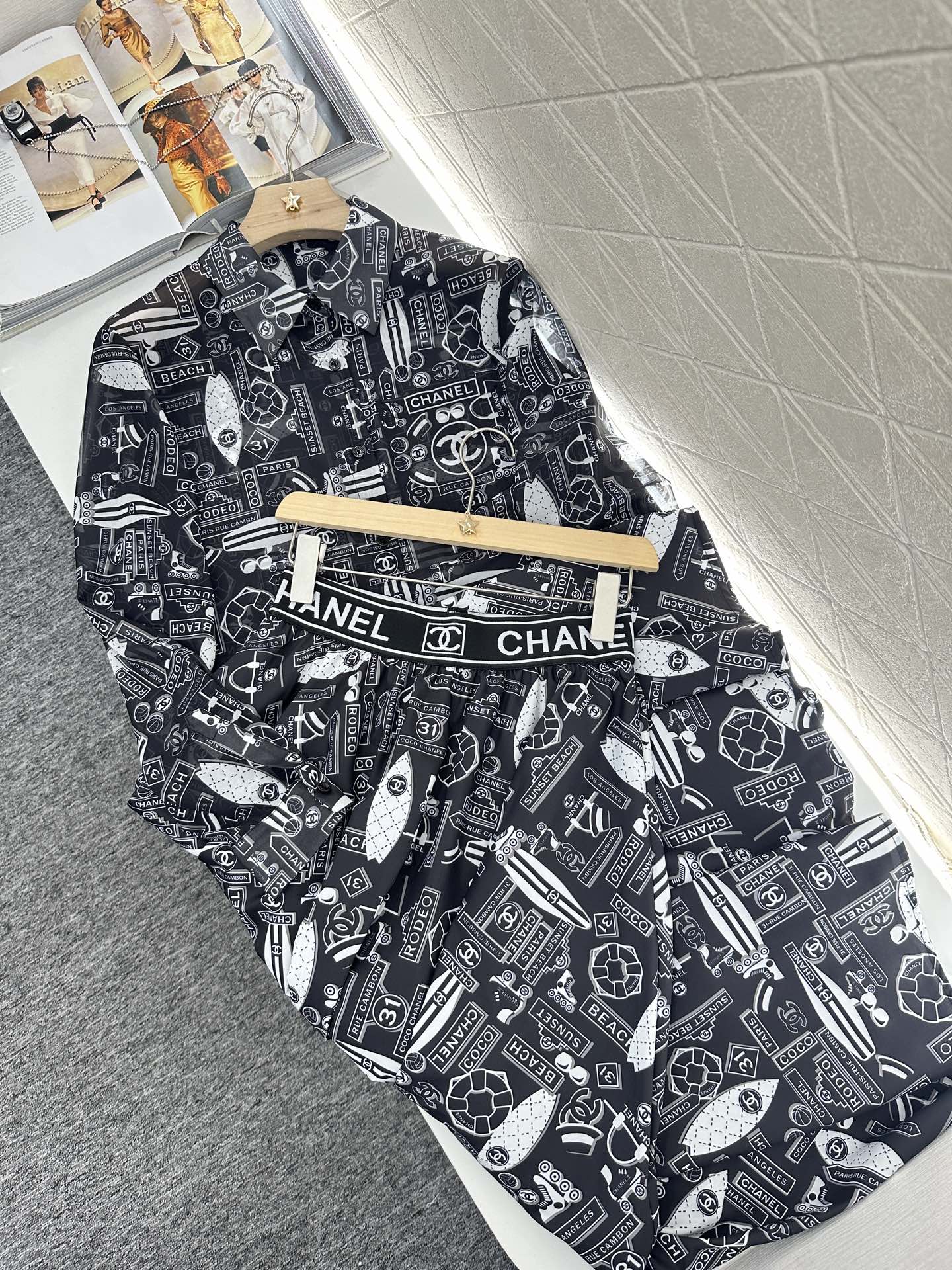C*♥2025 new products Shirt and skirt suit