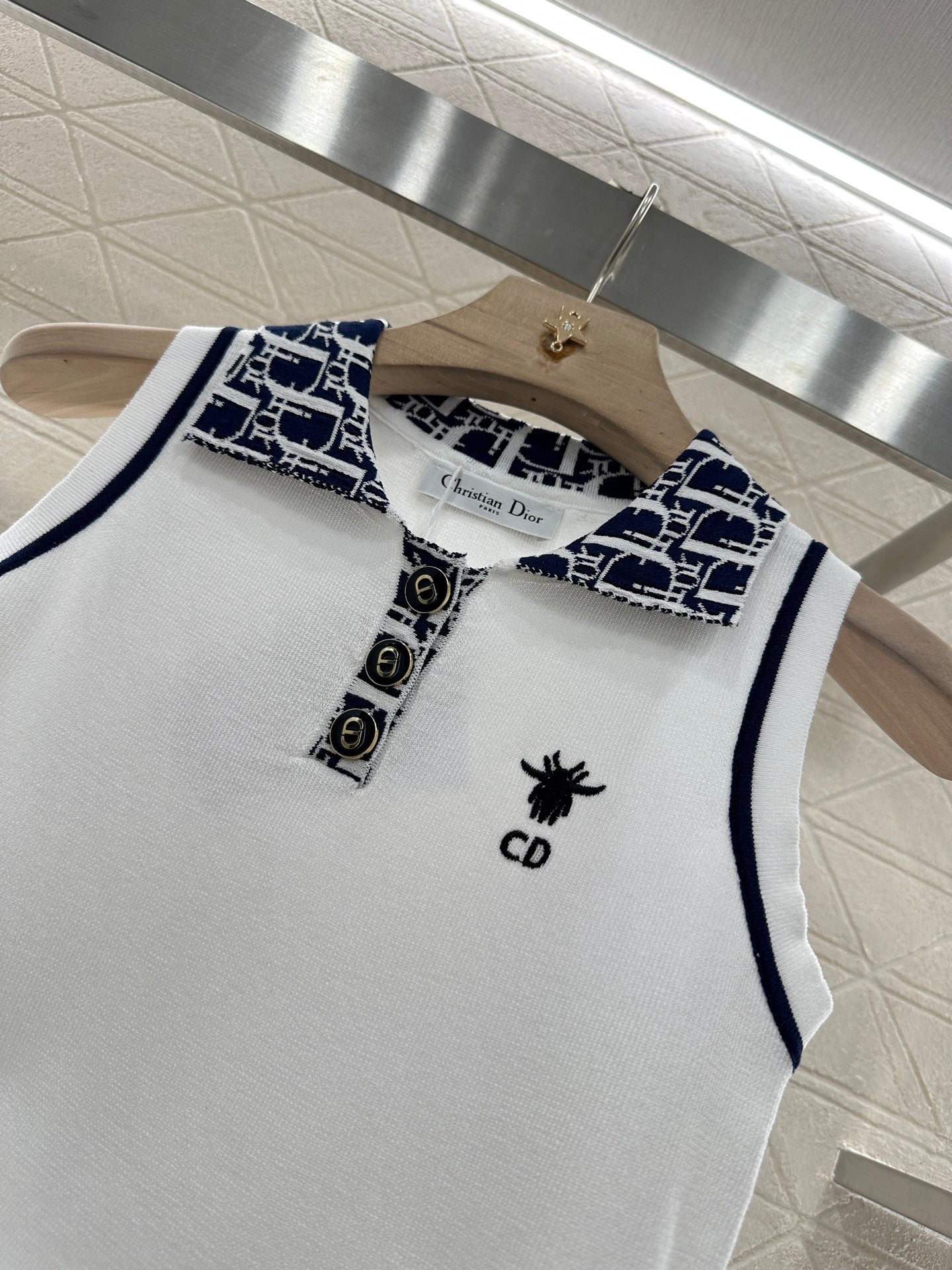 D*♥2025 new product Knitted vest