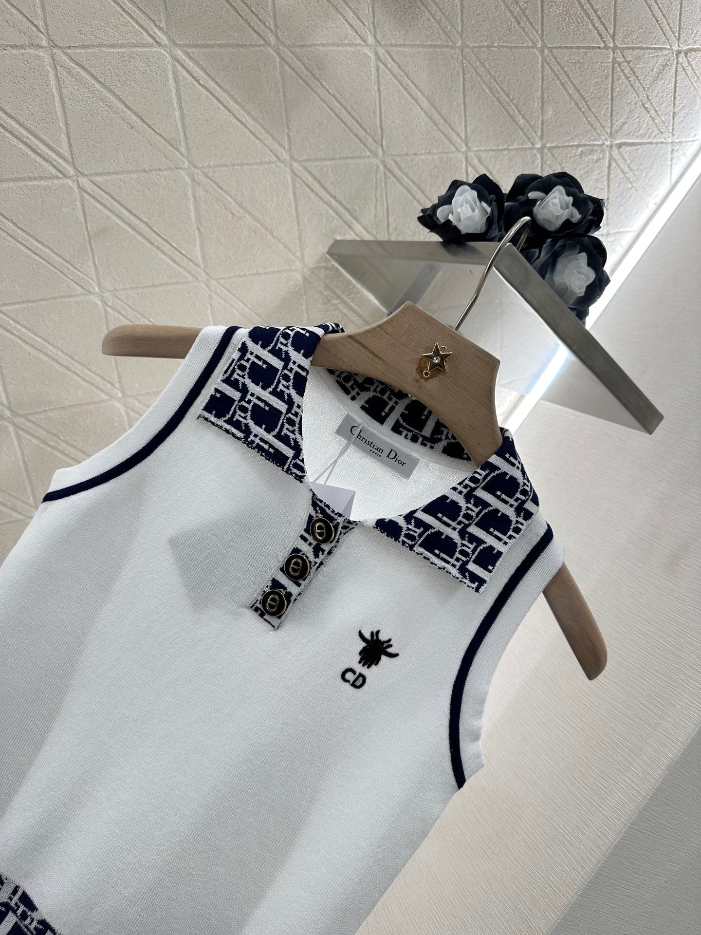D*♥2025 new product Knitted vest