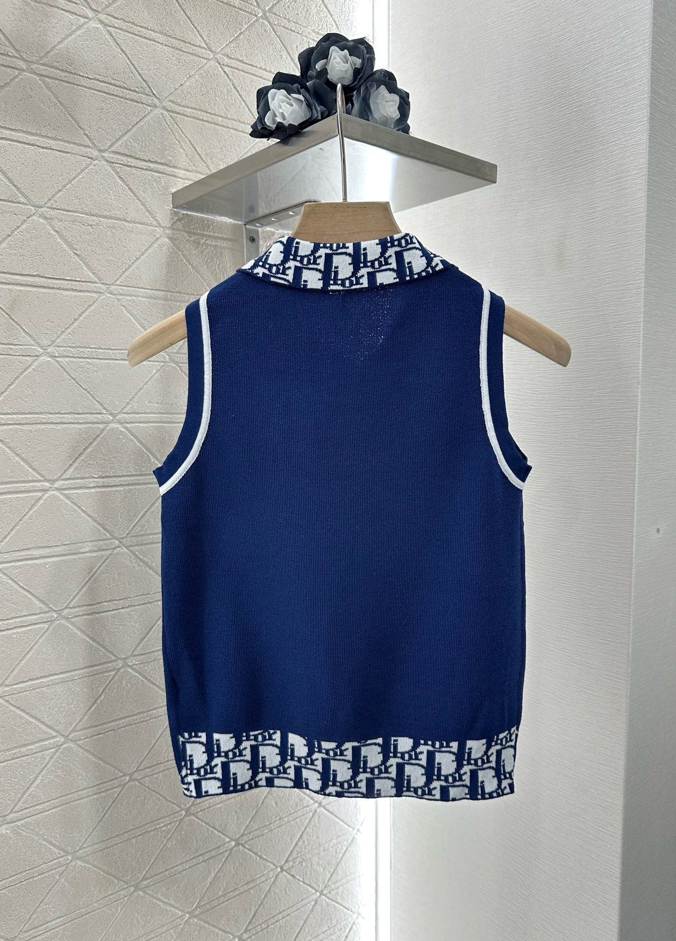 D*♥2025 new product Knitted vest
