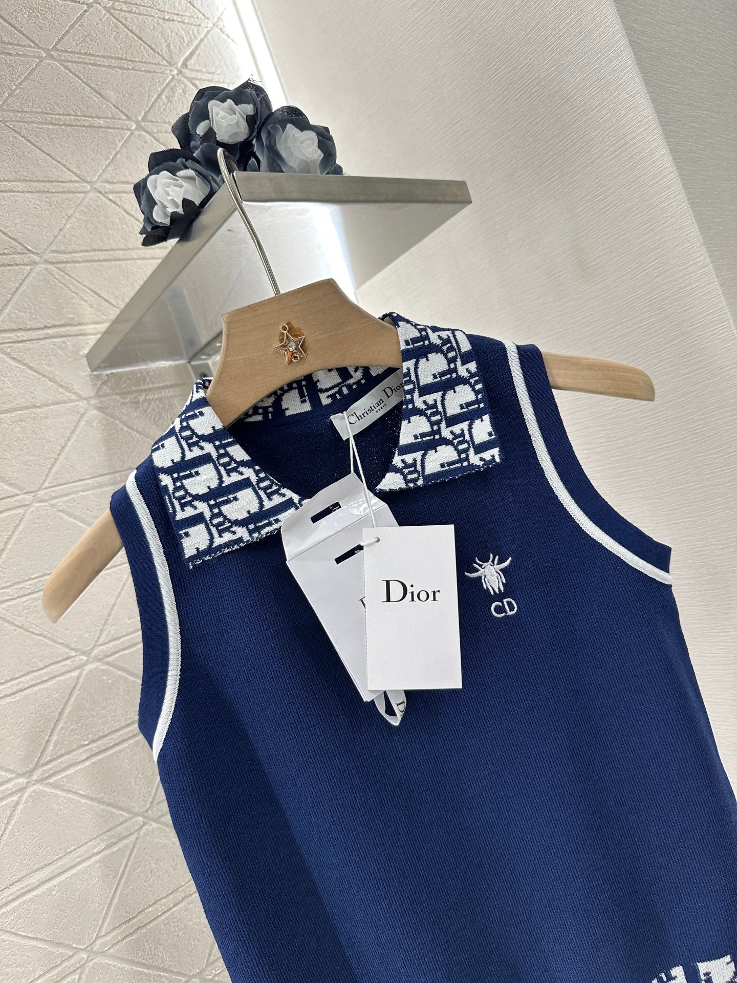 D*♥2025 new product Knitted vest