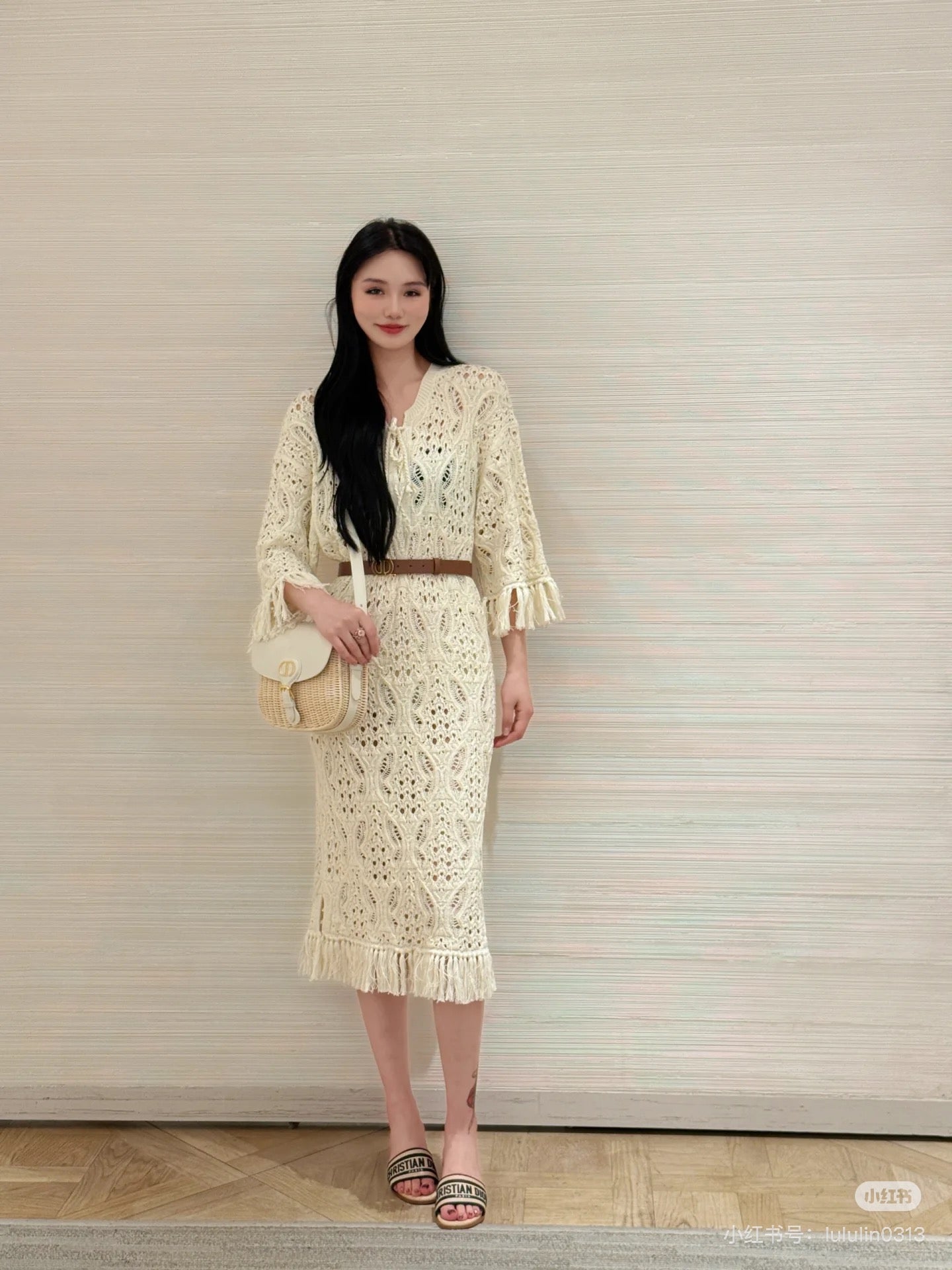 D*♥2025 new product Fringed dress