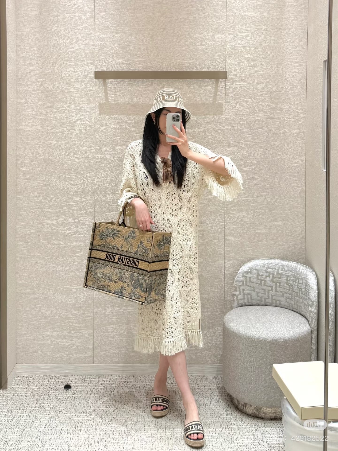 D*♥2025 new product Fringed dress