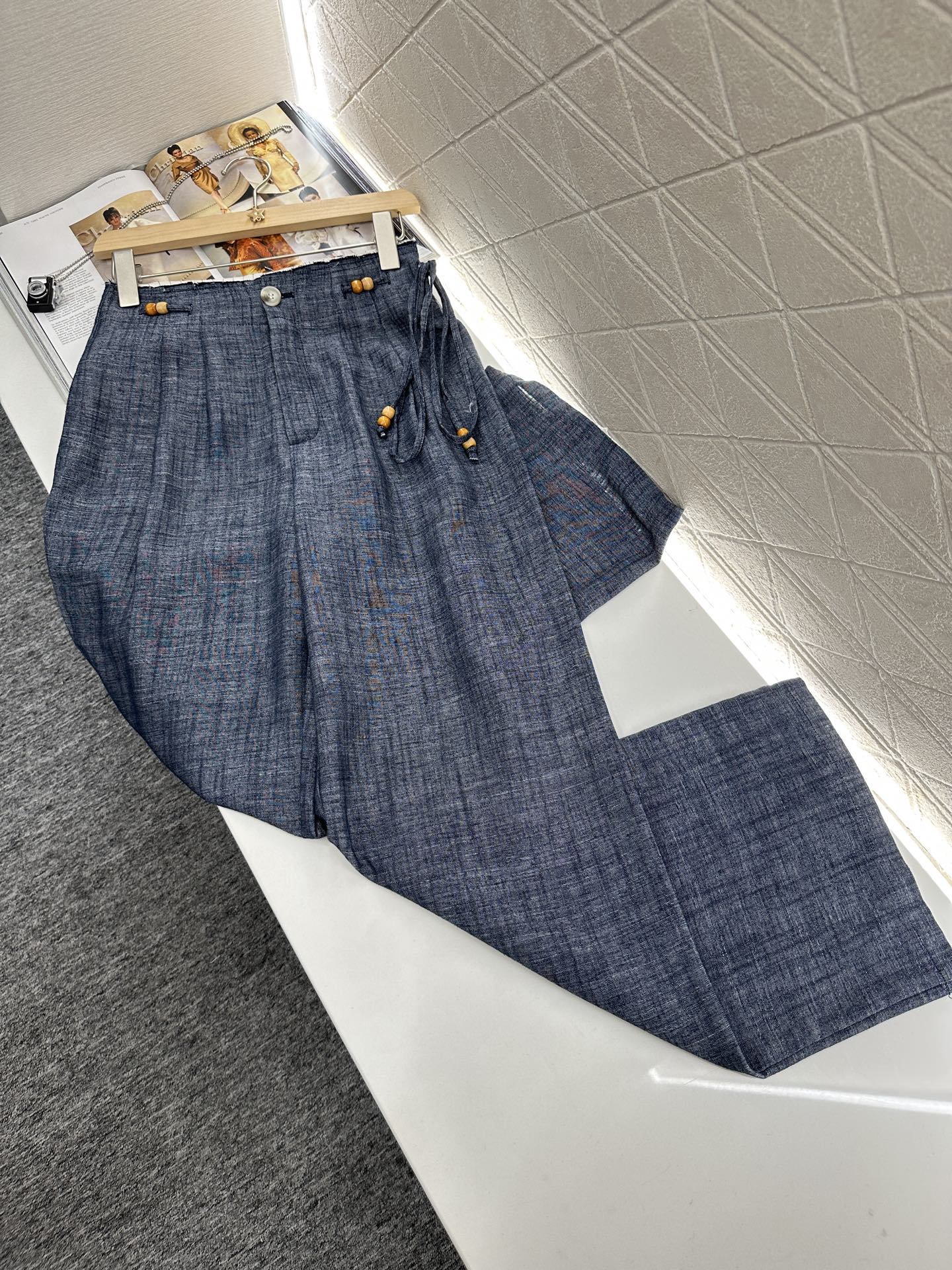 Mi*mi*♥2025 new products Cotton trousers