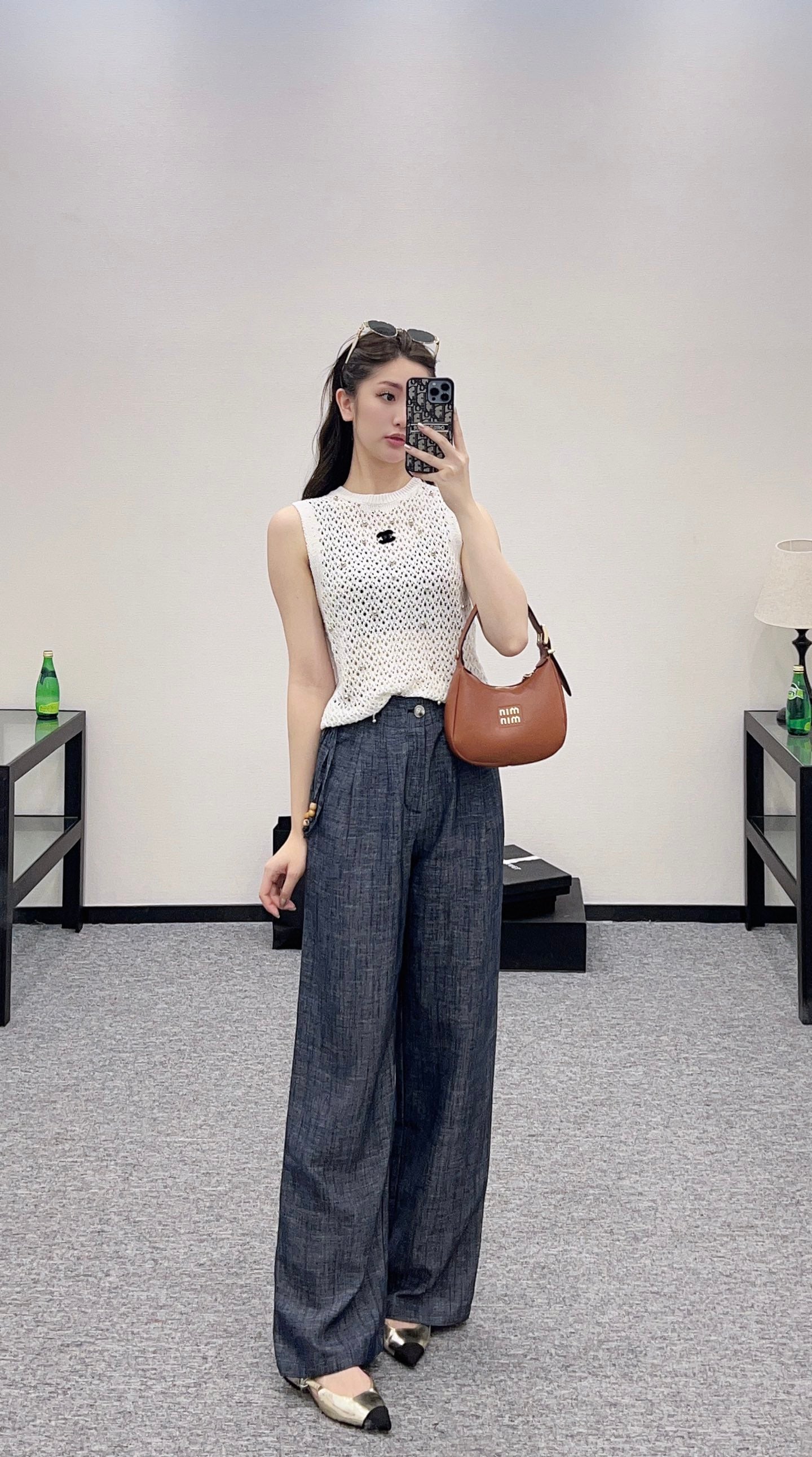 Mi*mi*♥2025 new products Cotton trousers