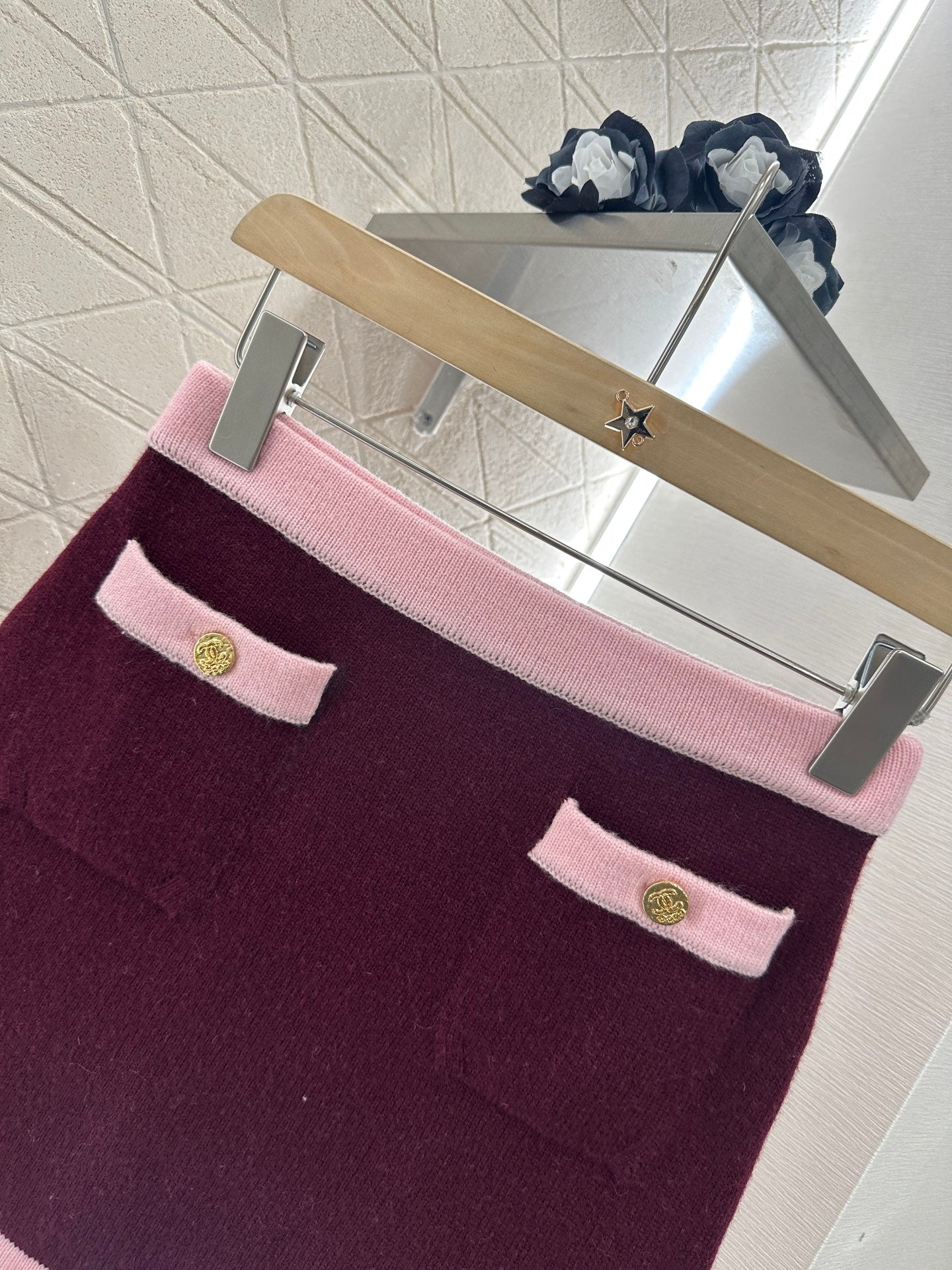 C*♥New product Suspender skirt set