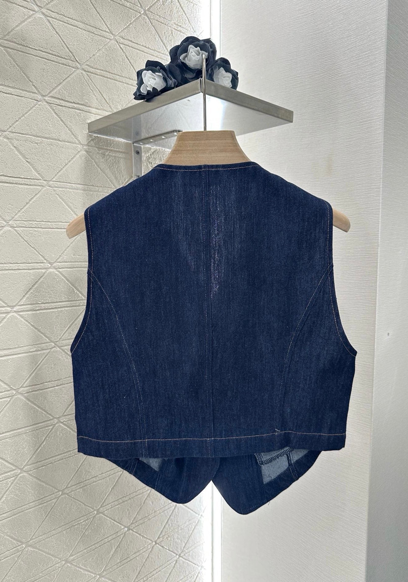 Mi*mi*♥New product Denim vest set