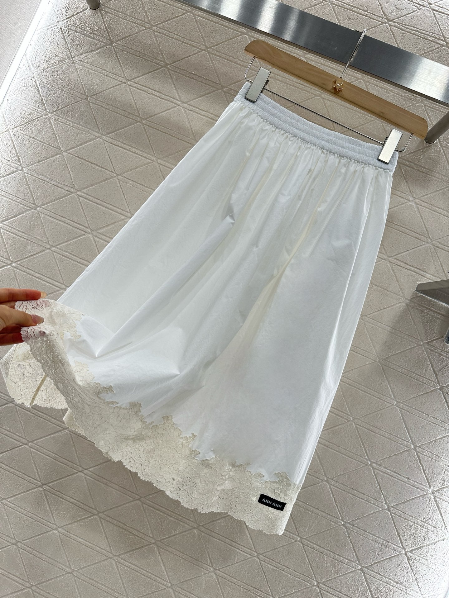 Mi*mi*♥New Arrival Lace Trim Skirt
