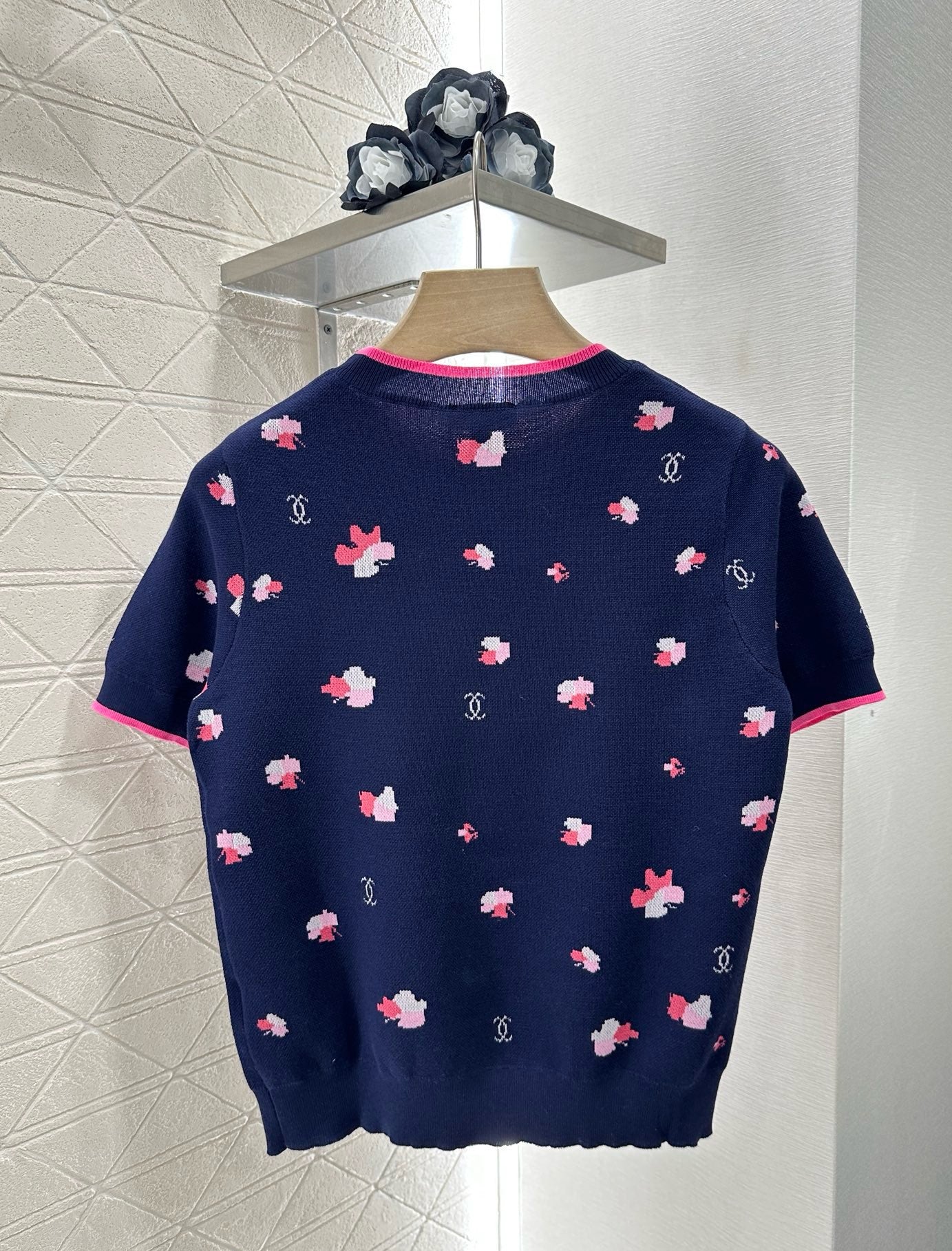 C*♥New arrival Knitted short sleeves