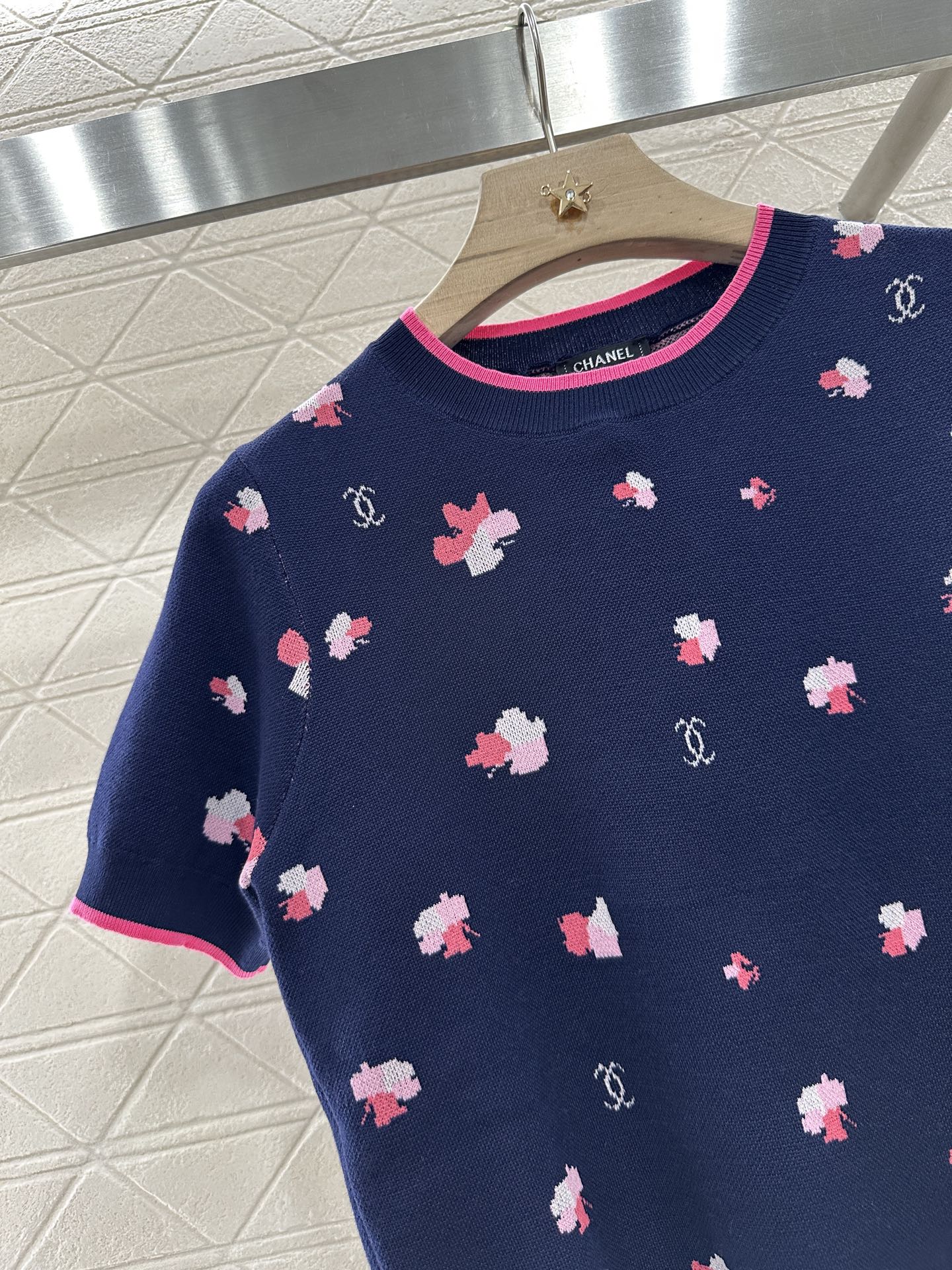 C*♥New arrival Knitted short sleeves