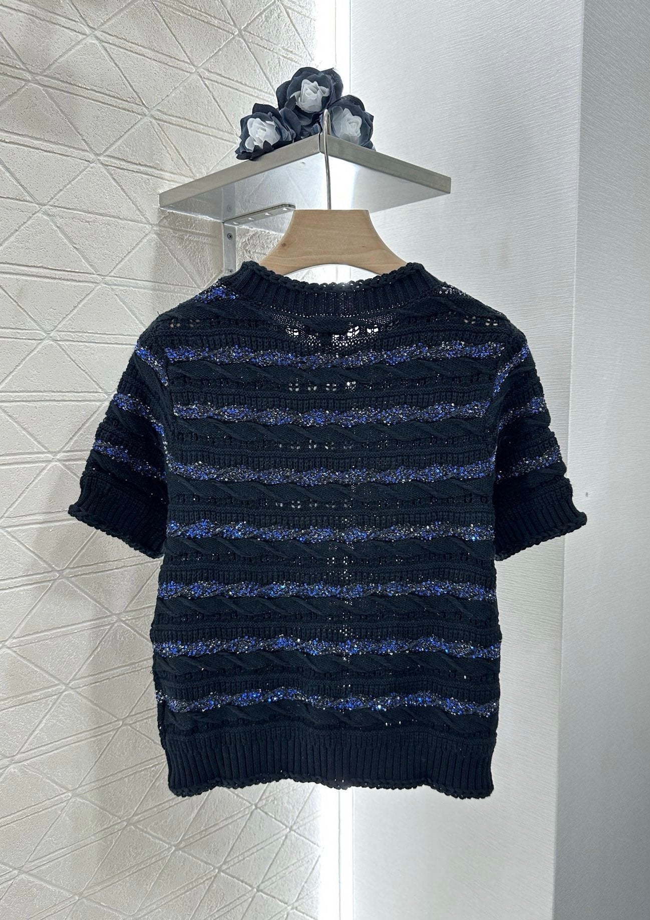 C*♥New arrival Knitted short sleeves