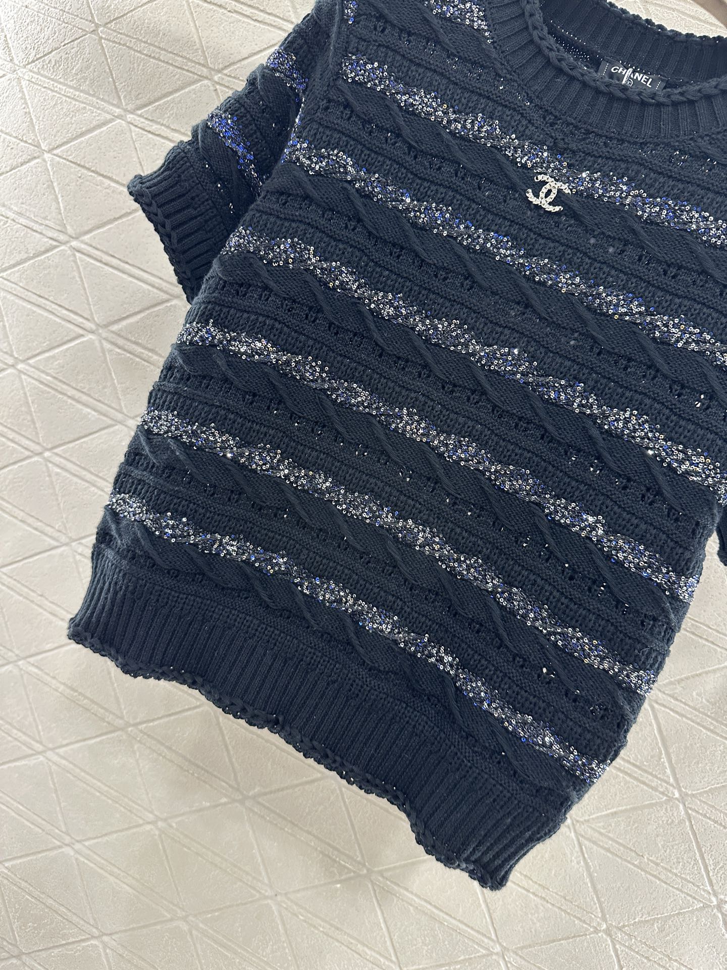 C*♥New arrival Knitted short sleeves