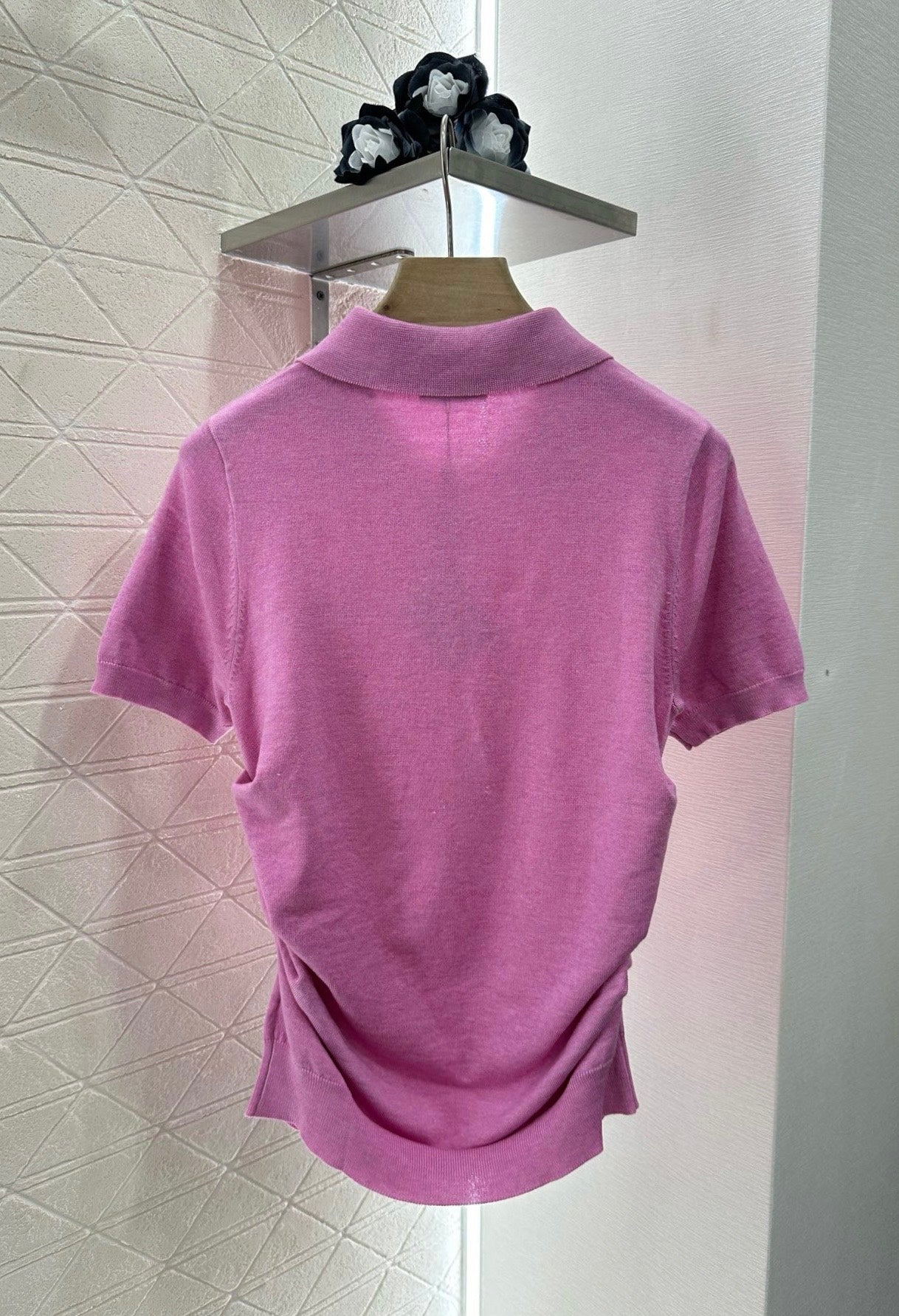 L*♥New arrival Knitted short sleeves
