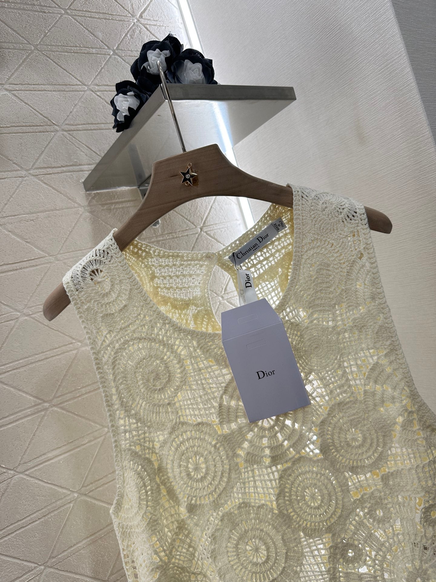 D*♥New arrival Hollow knitted vest