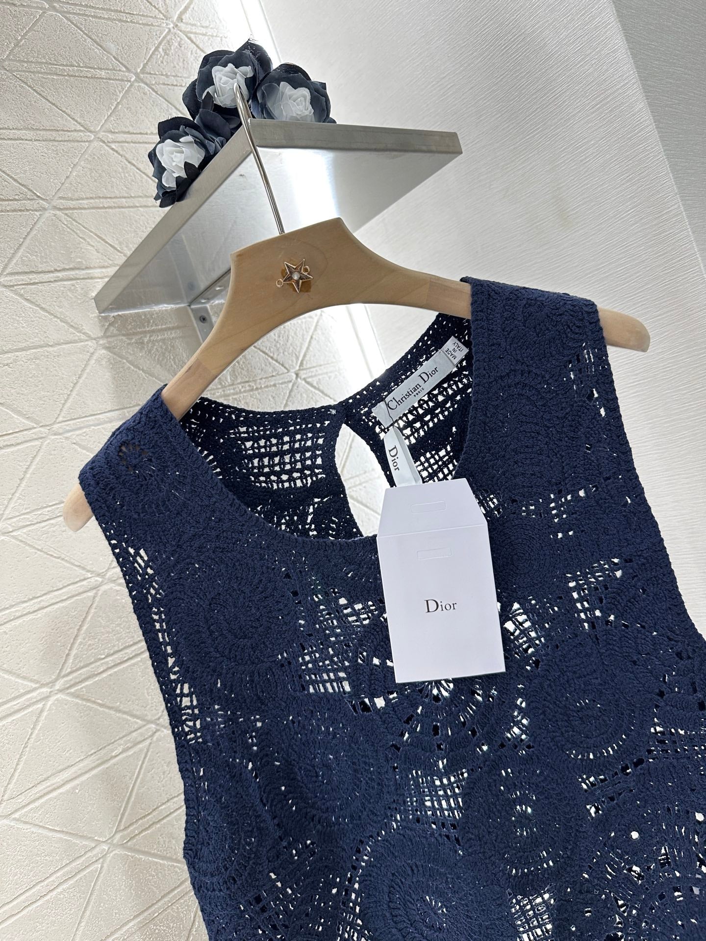 D*♥New arrival Hollow knitted vest