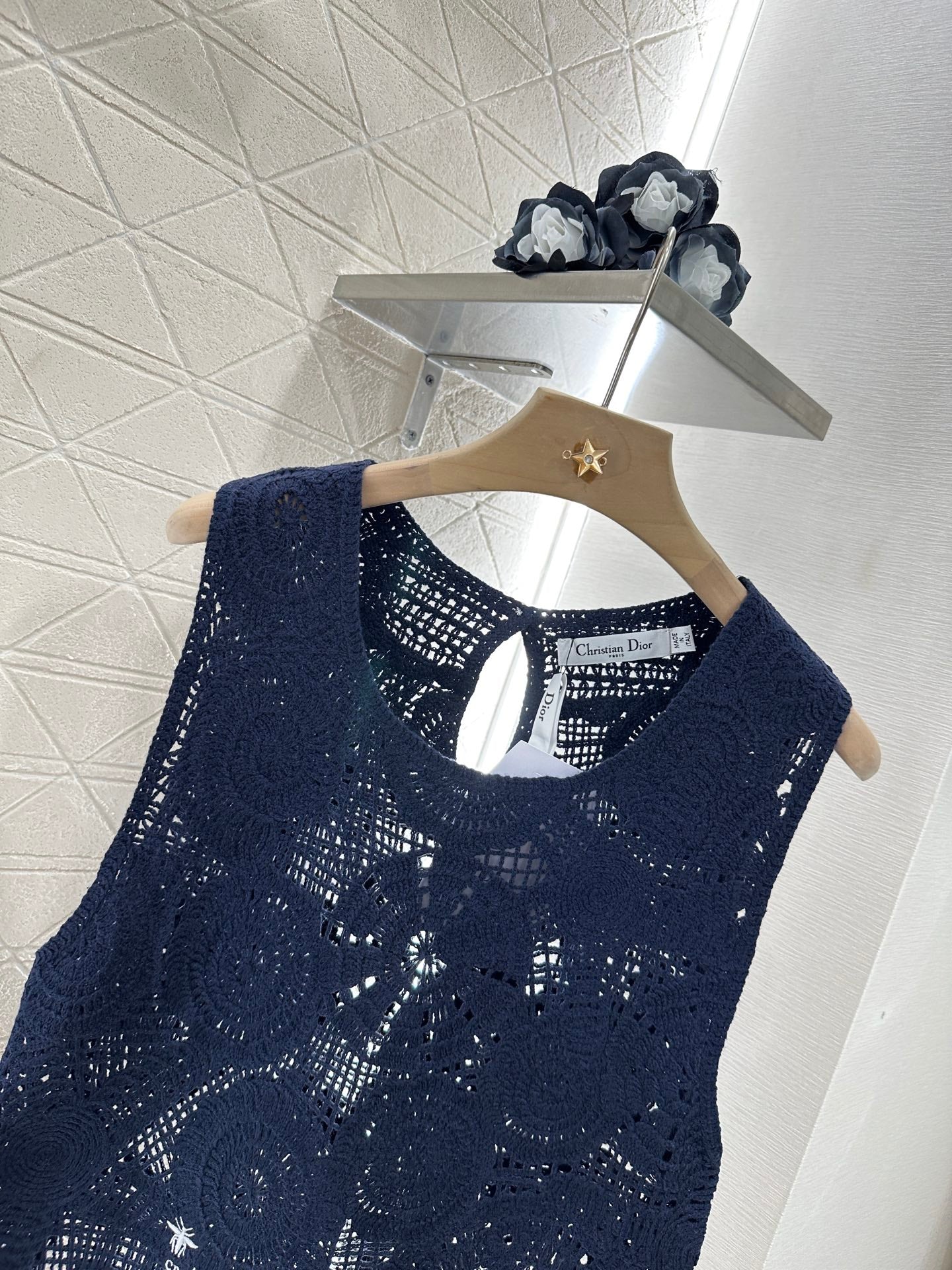 D*♥New arrival Hollow knitted vest
