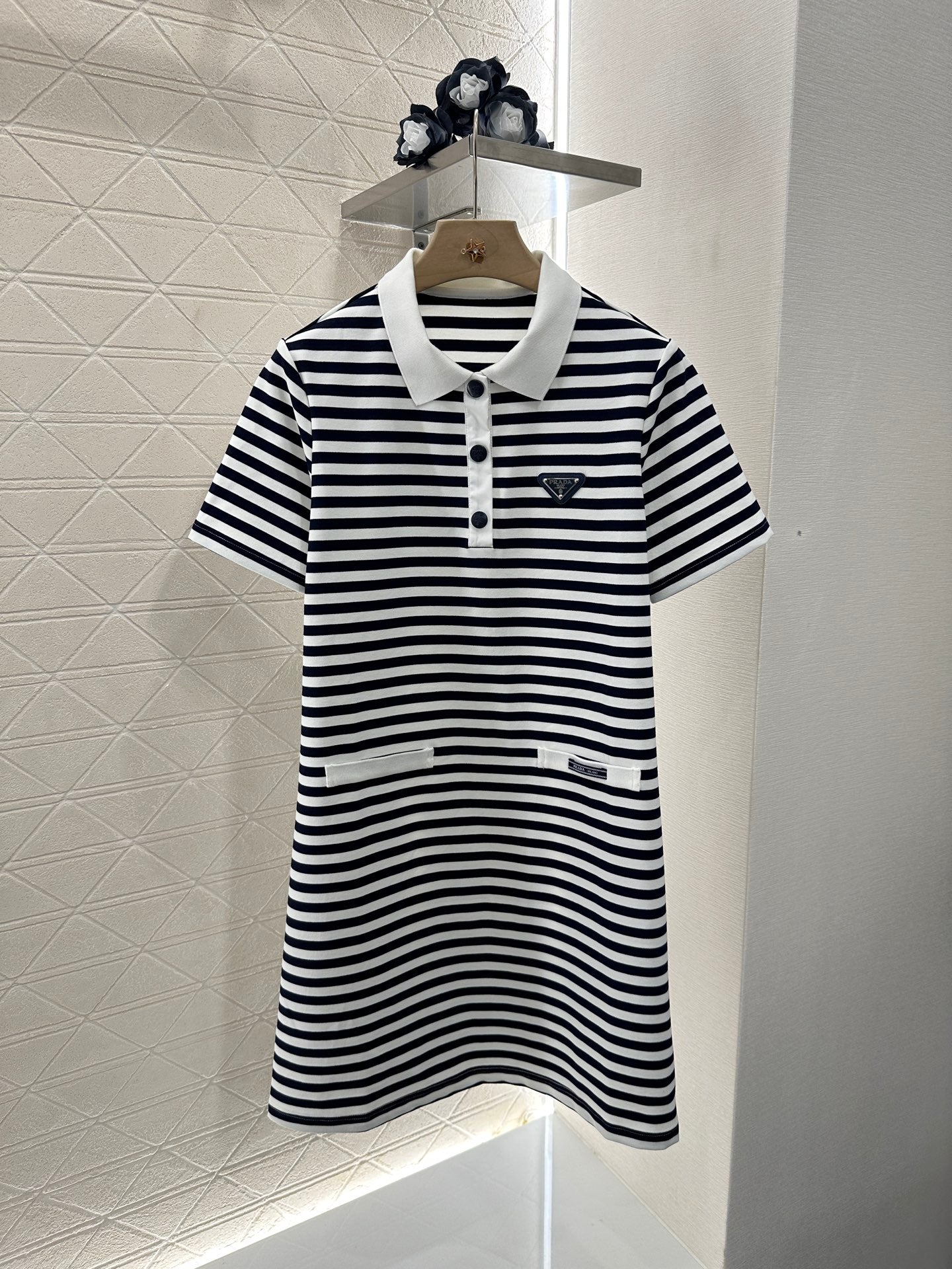 P*♥2025 new products Striped dress