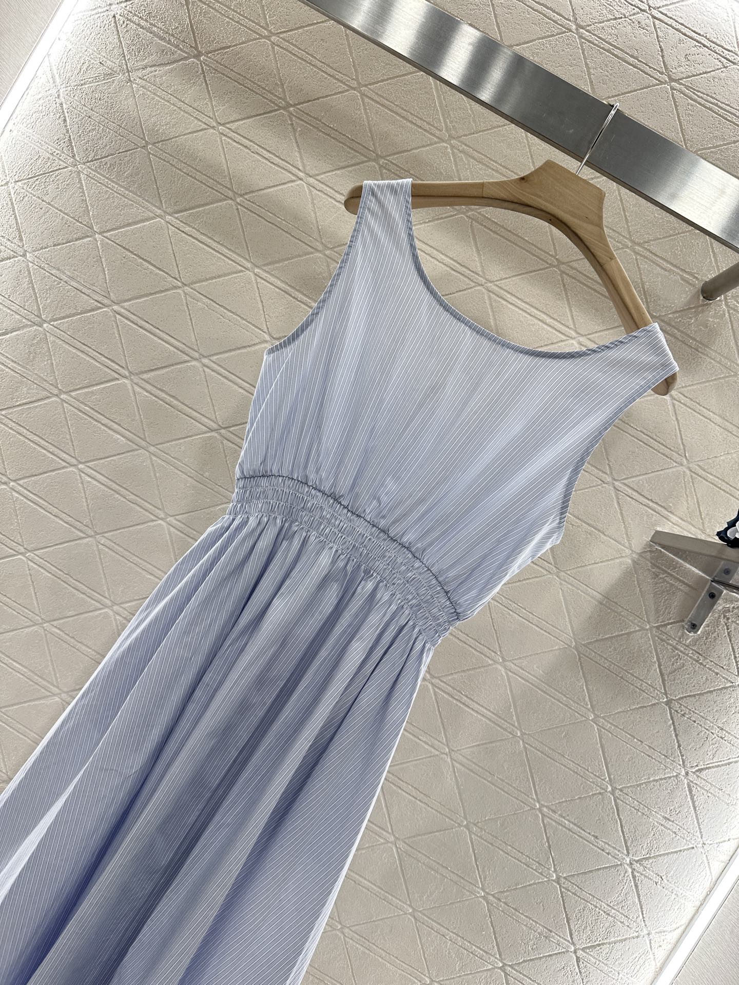 Mi*mi*♥2025 new product Striped vest dress