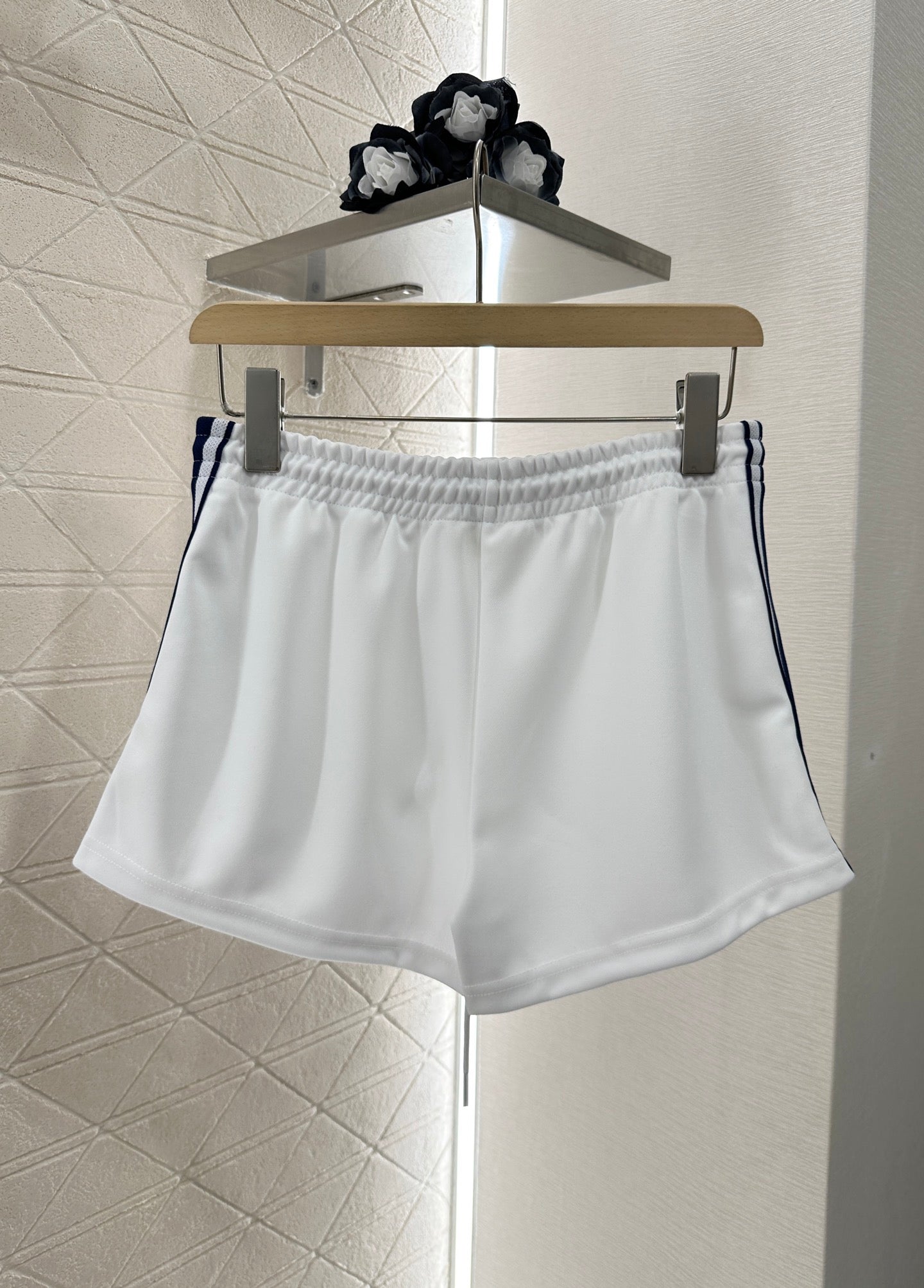 C*♥2025 new product Embroidered jacket and shorts set