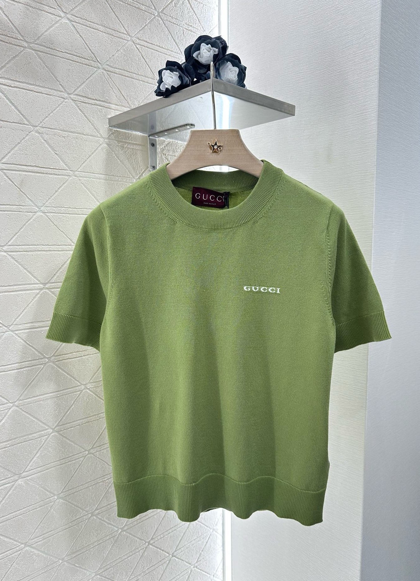 G*♥2025 new products Knitted short sleeves