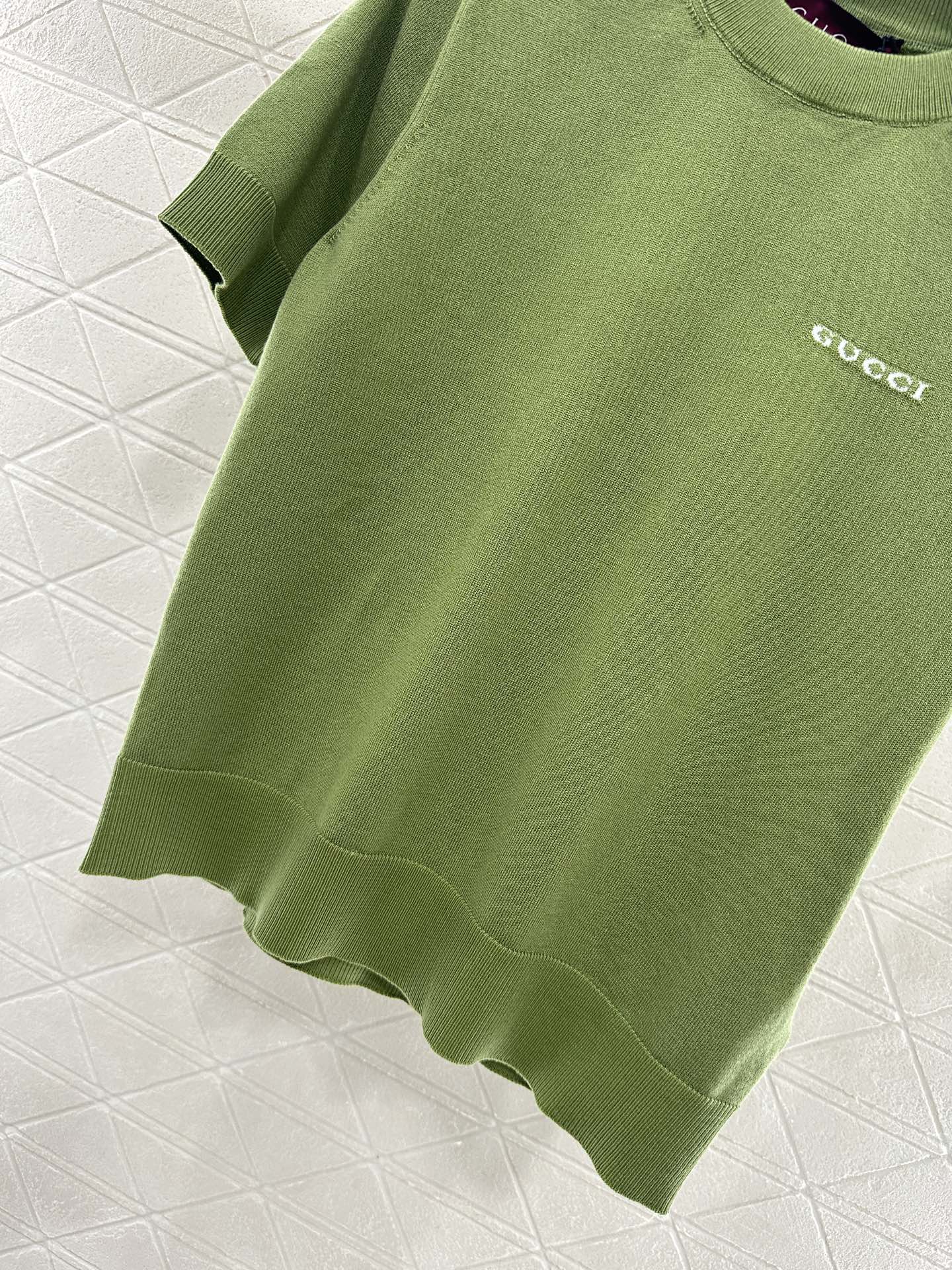 G*♥2025 new products Knitted short sleeves