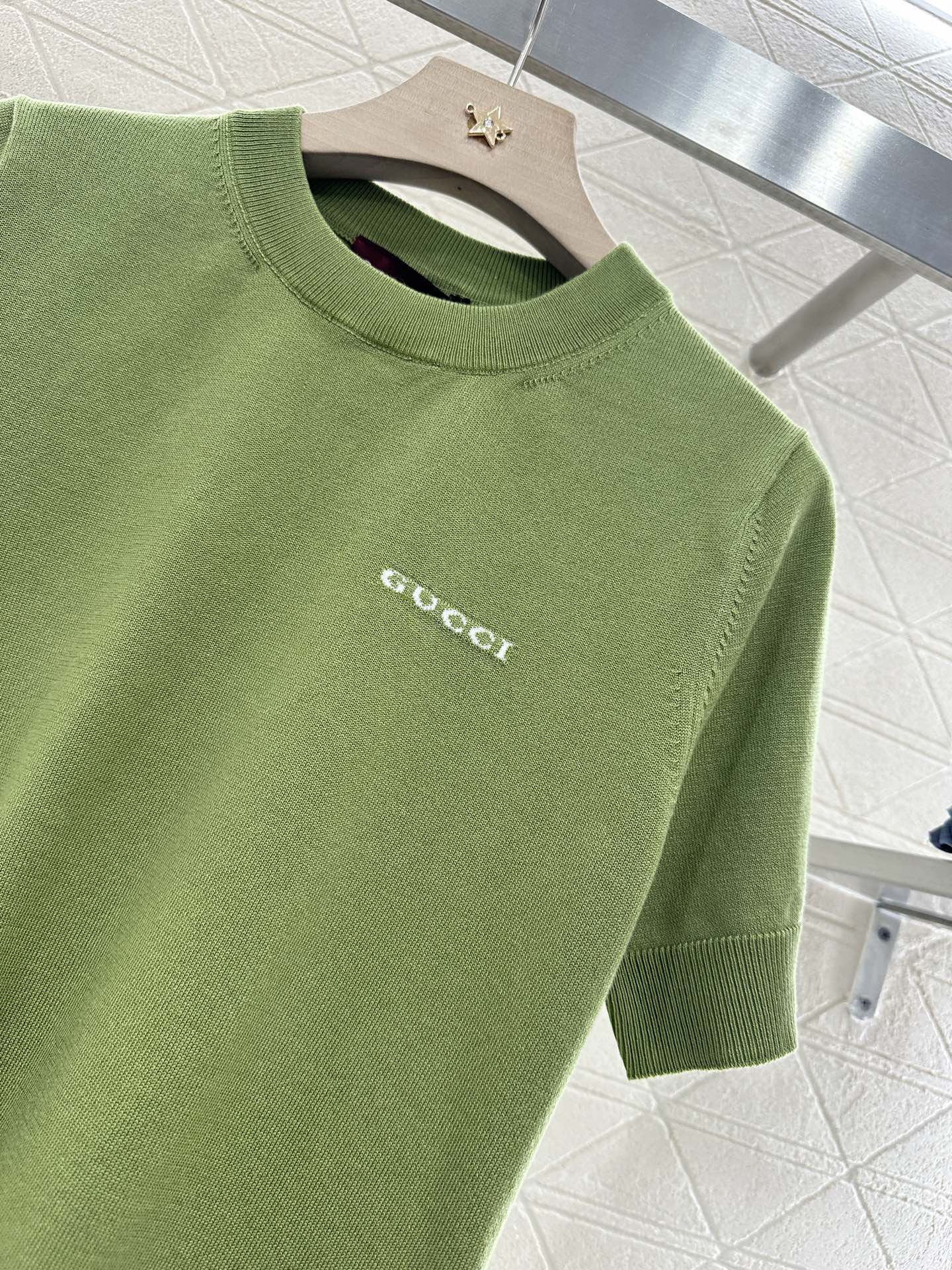 G*♥2025 new products Knitted short sleeves