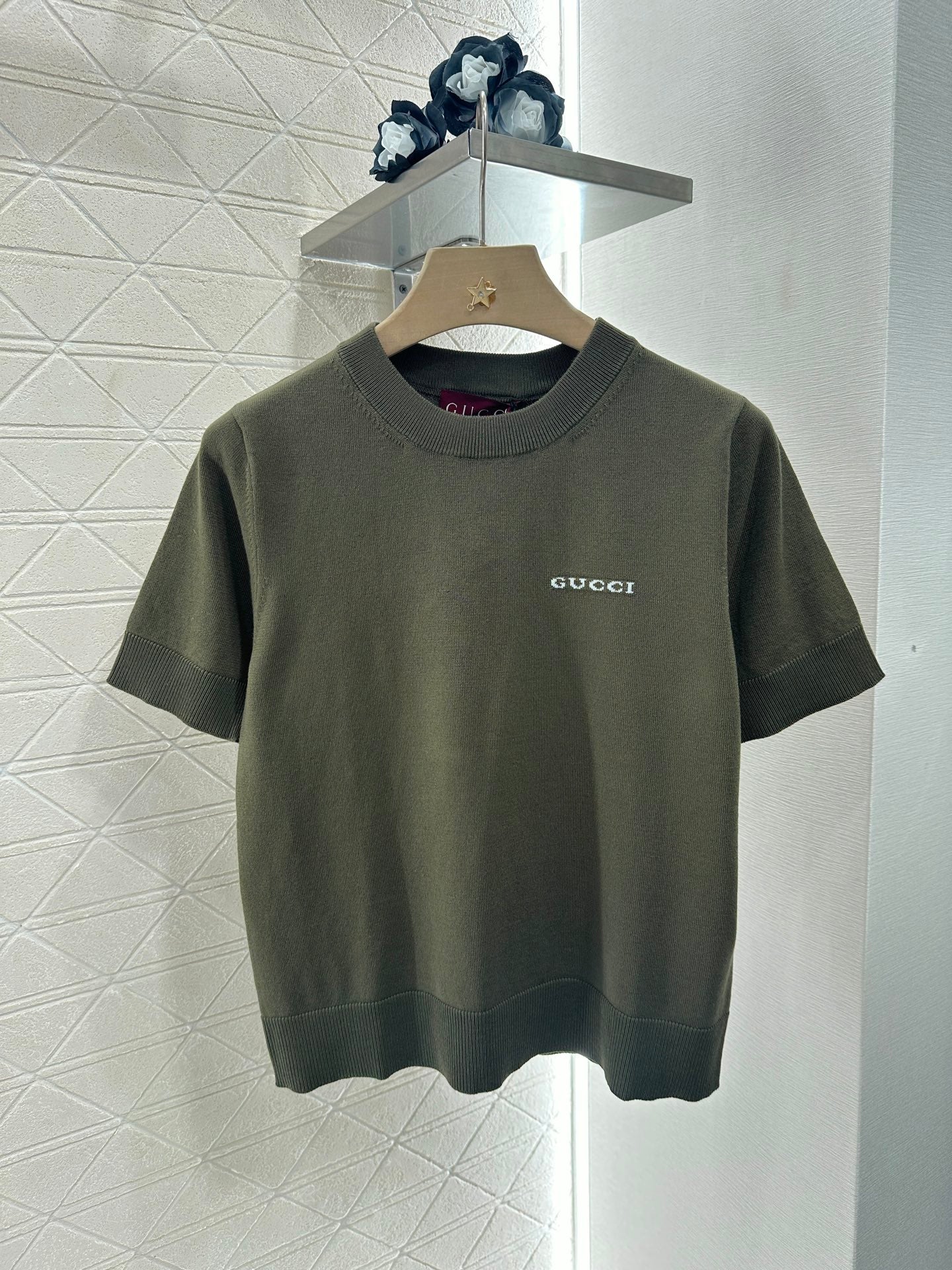 G*♥2025 new products Knitted short sleeves