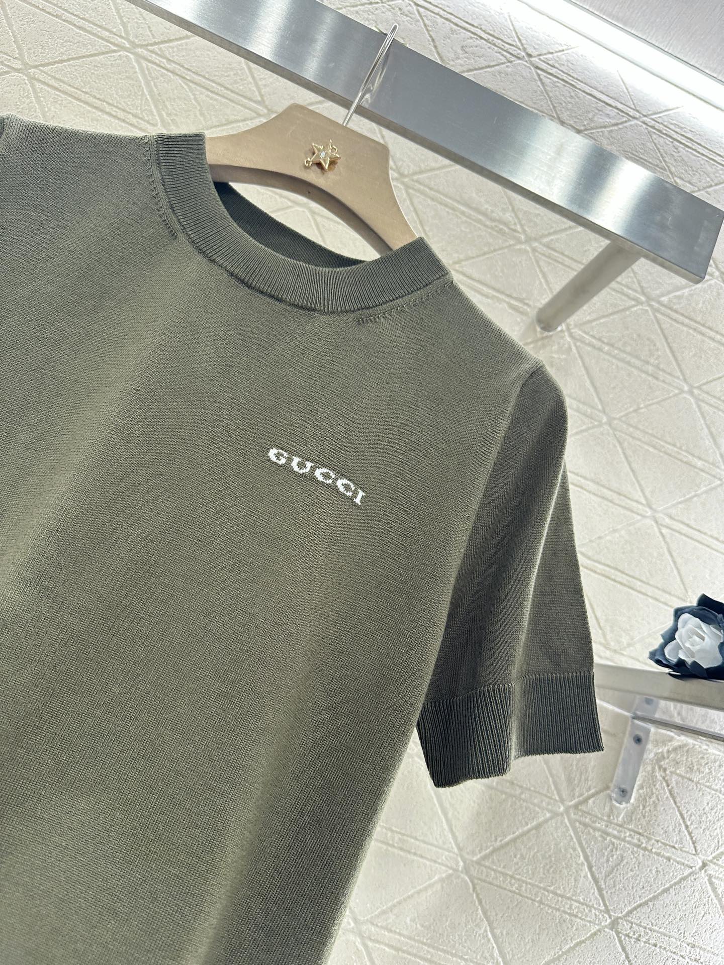 G*♥2025 new products Knitted short sleeves