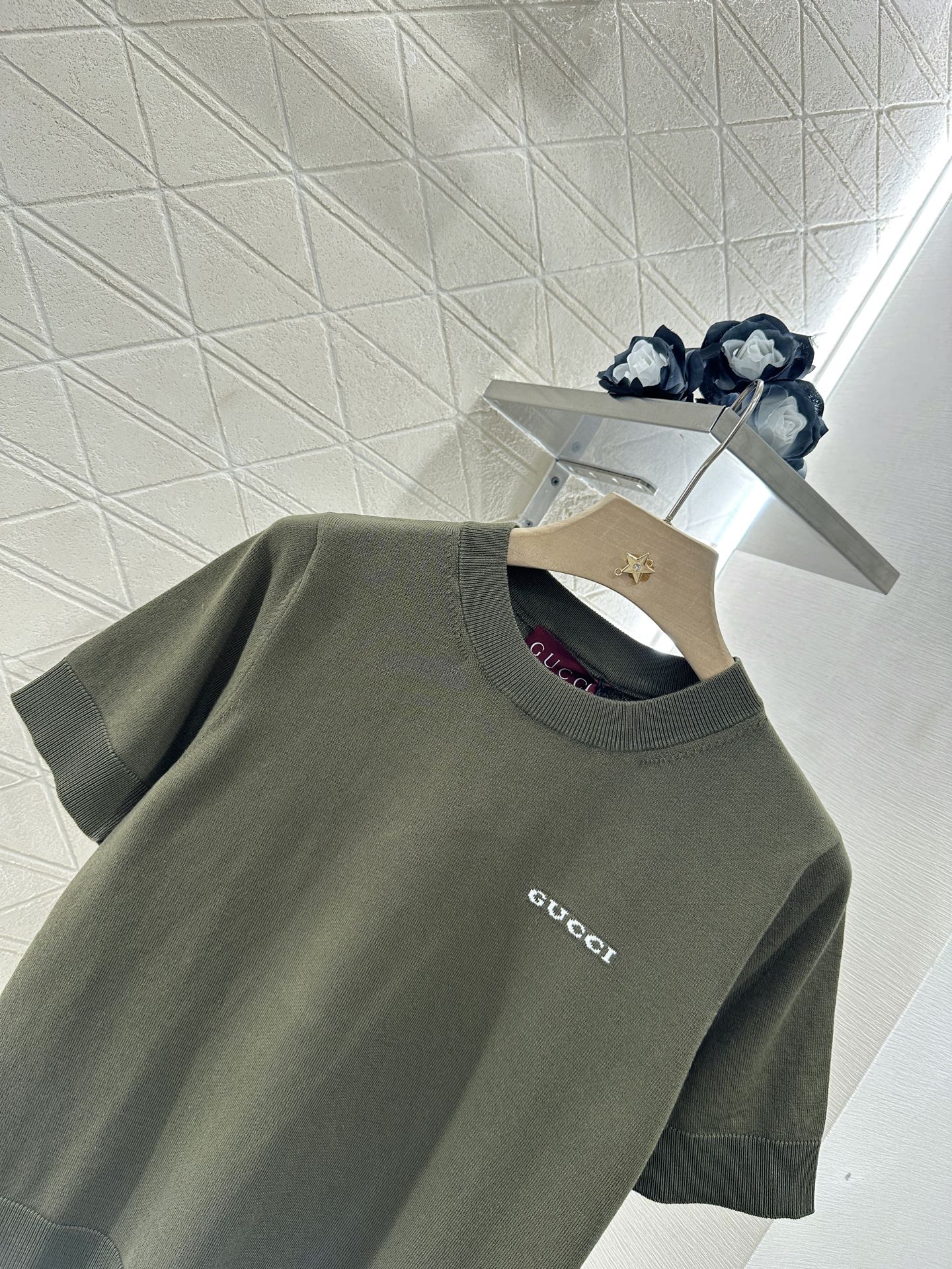 G*♥2025 new products Knitted short sleeves