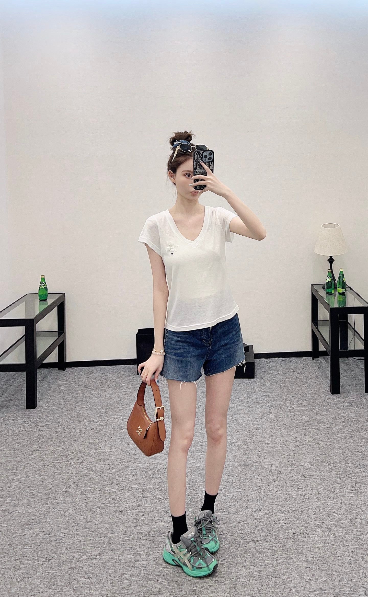 C*♥2025 new product Embroidered short sleeves