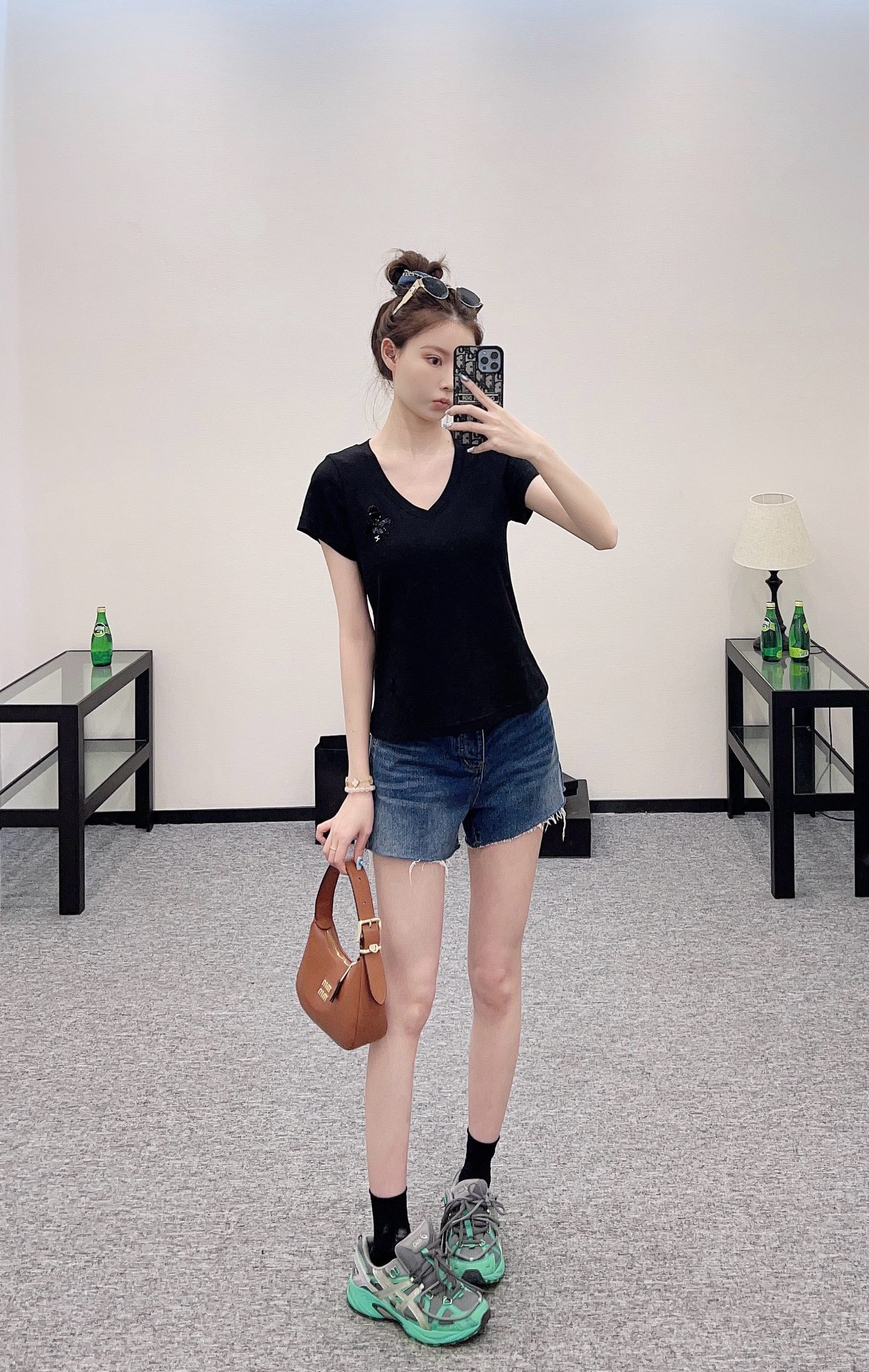 C*♥2025 new product Embroidered short sleeves