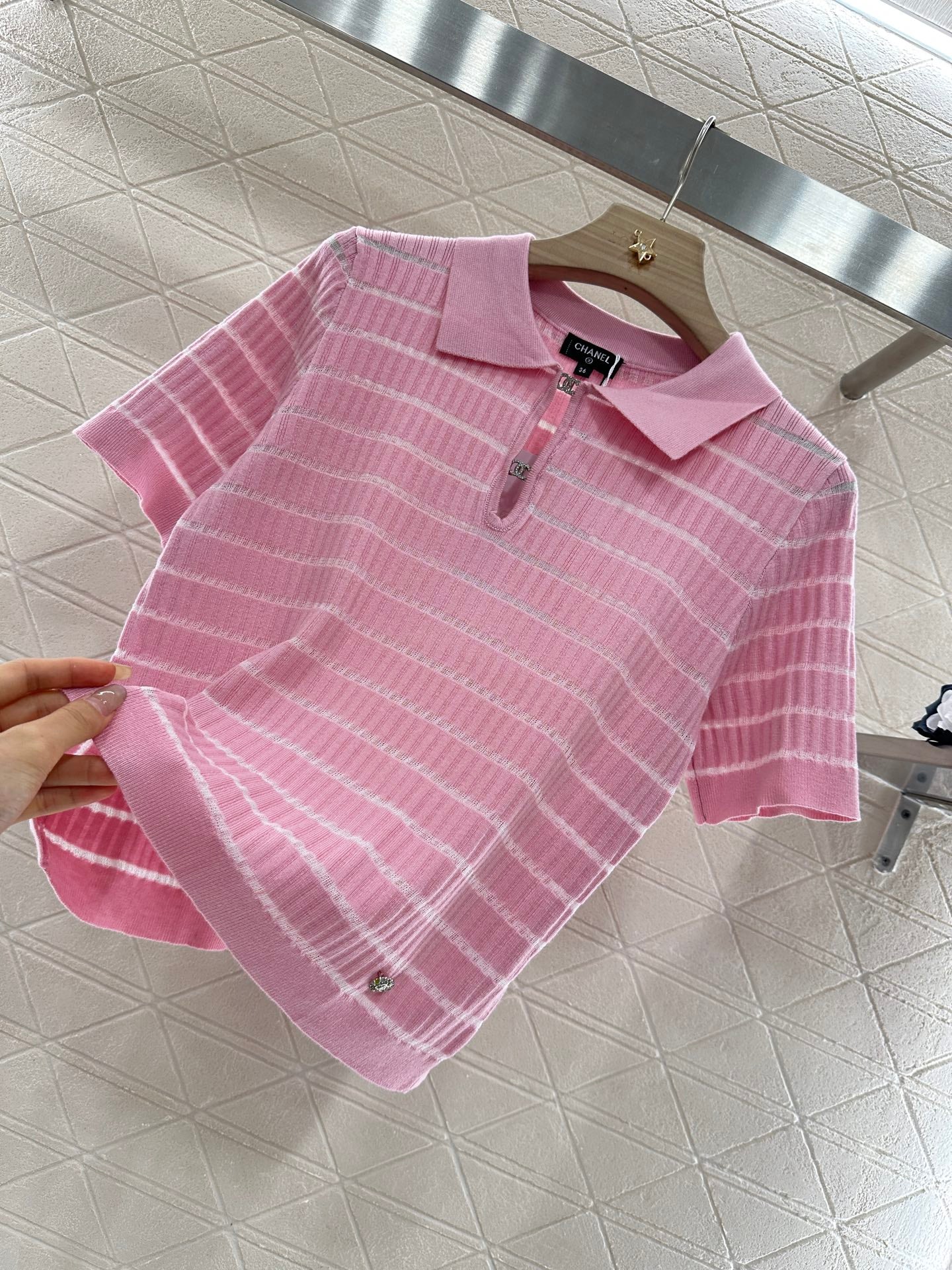 C*♥2025 new products Knitted short sleeves