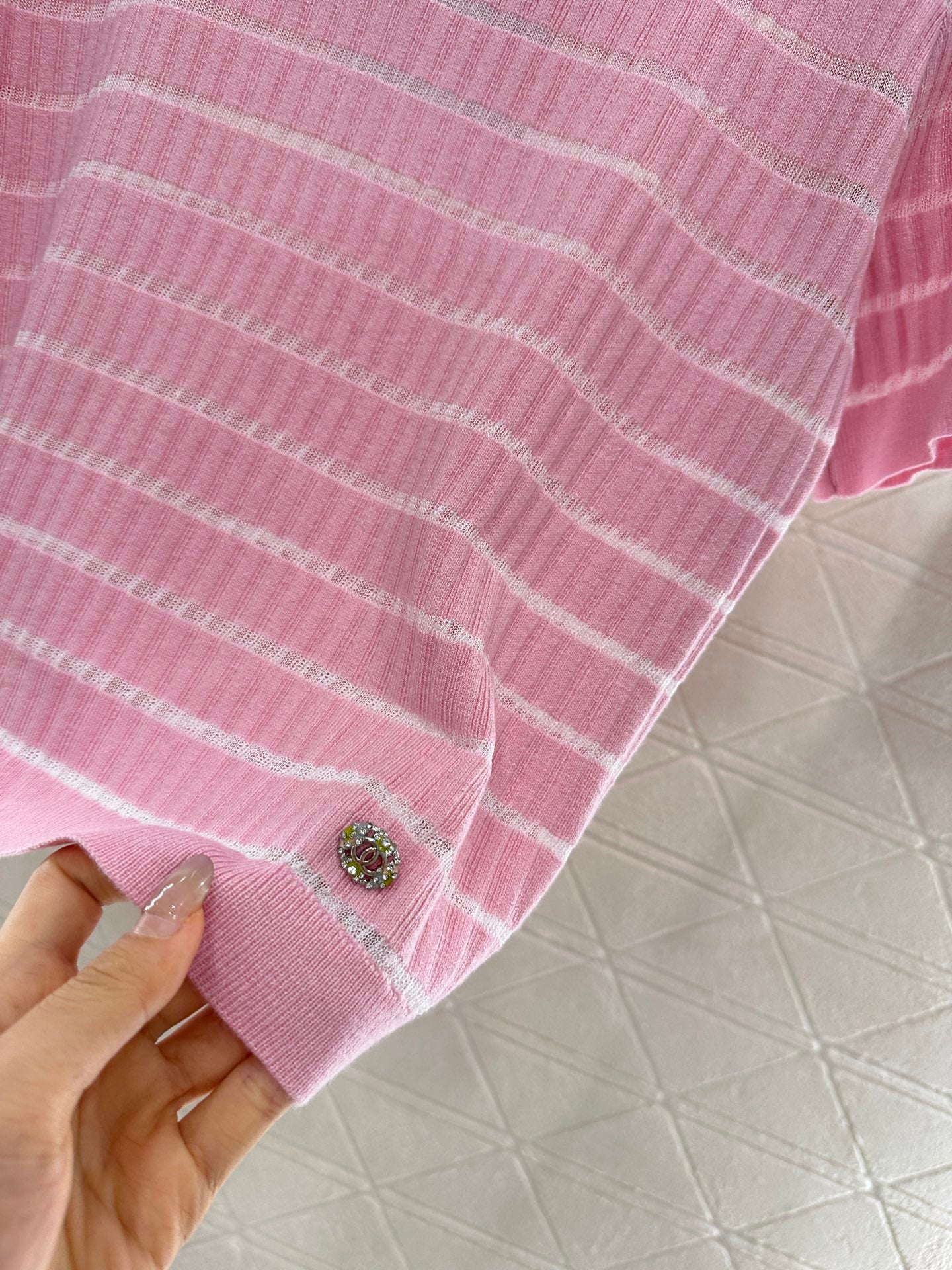 C*♥2025 new products Knitted short sleeves