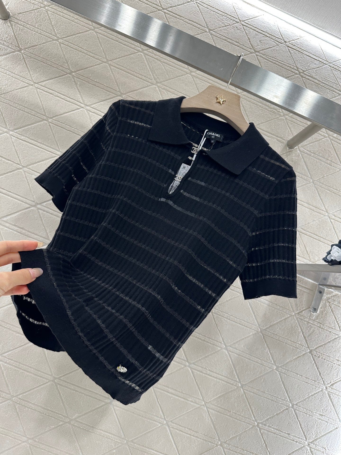 C*♥2025 new products Knitted short sleeves