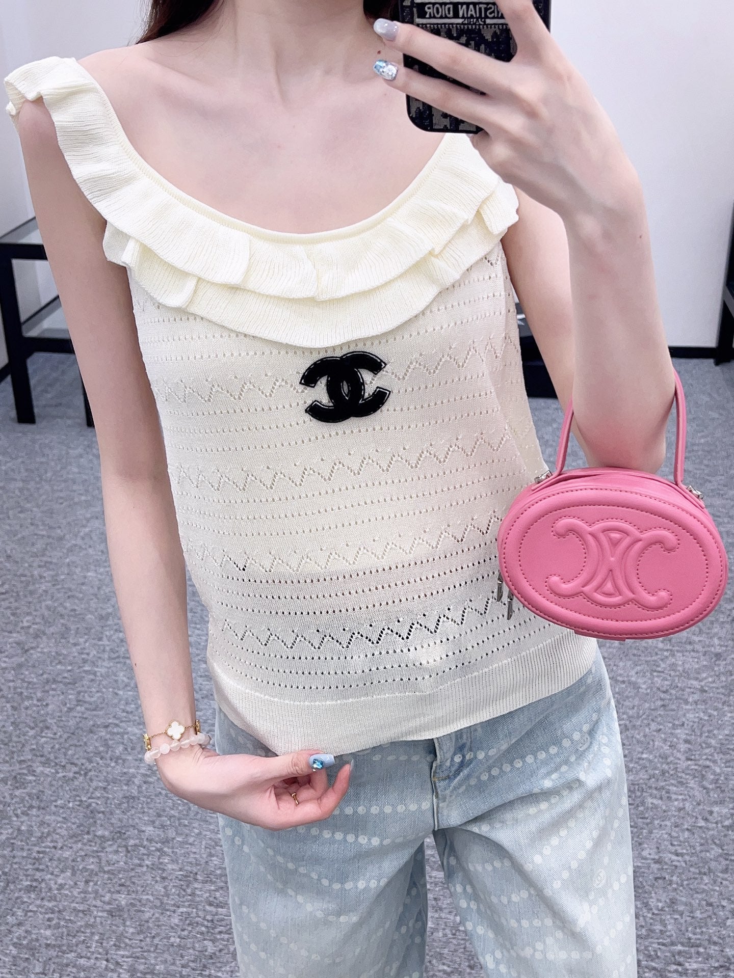 C*♥2025 new product Knitted vest