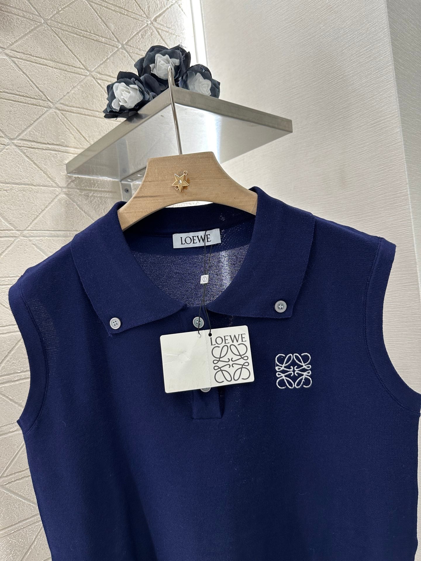 L*♥2025 new product Knitted vest