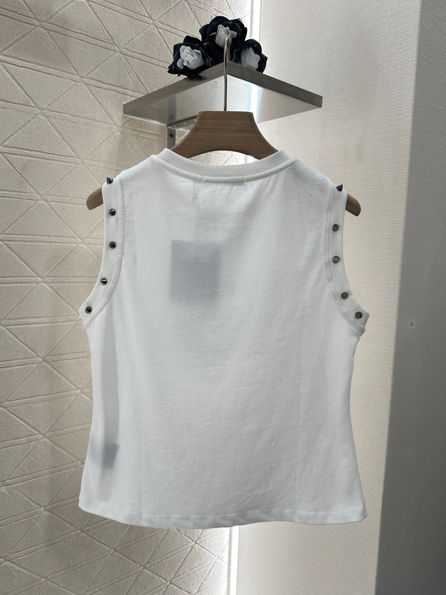 D*♥2025 new product Riveted cotton vest