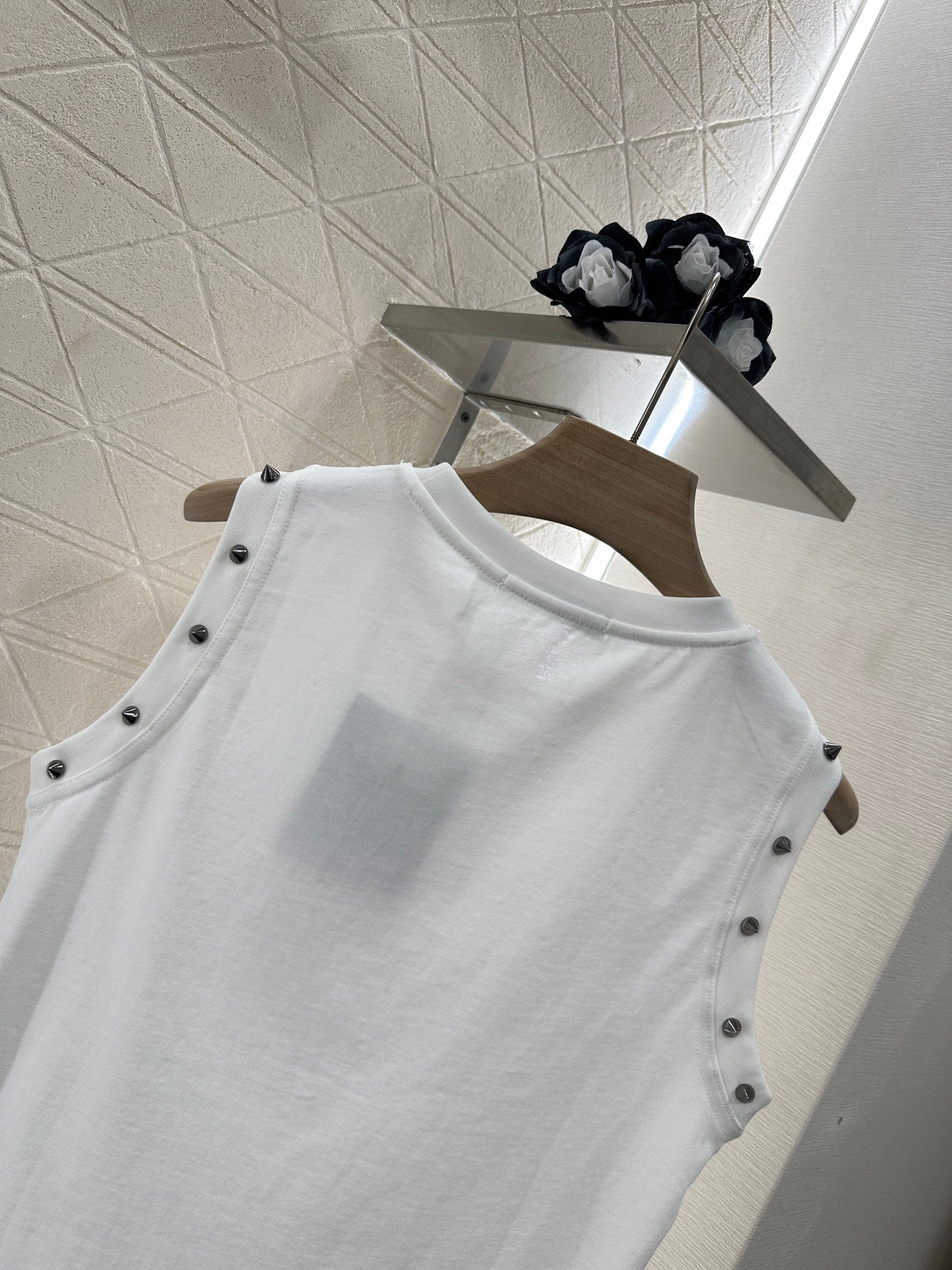 D*♥2025 new product Riveted cotton vest