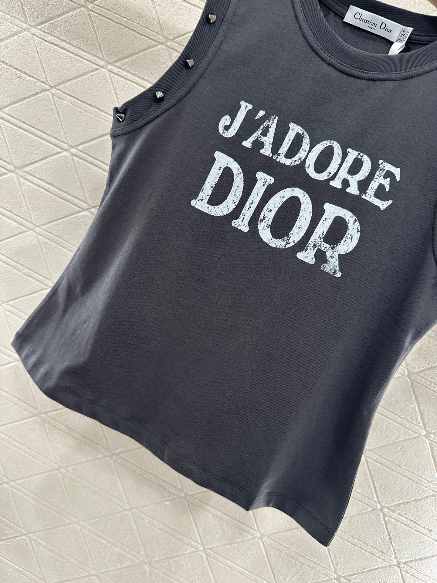 D*♥2025 new product Riveted cotton vest
