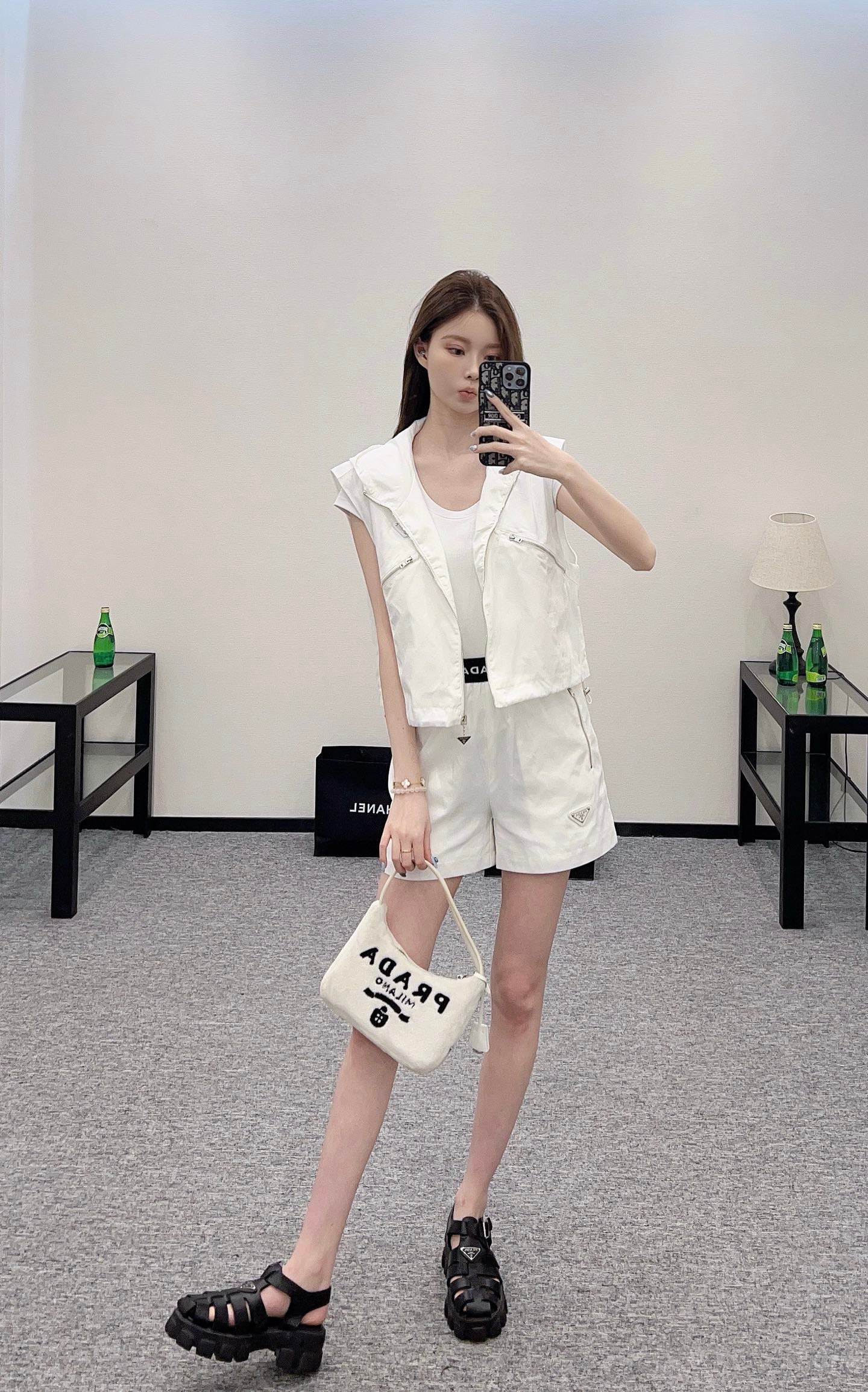 P*♥2025 new products Vest shorts set