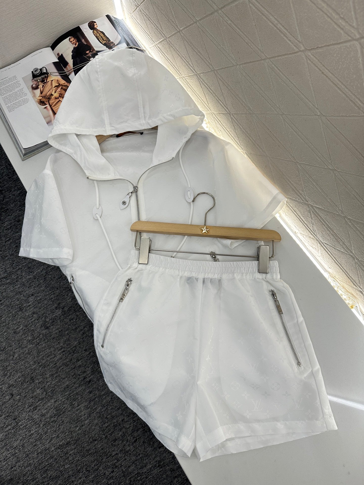 Louis *♥2025 new products Jacket and shorts set