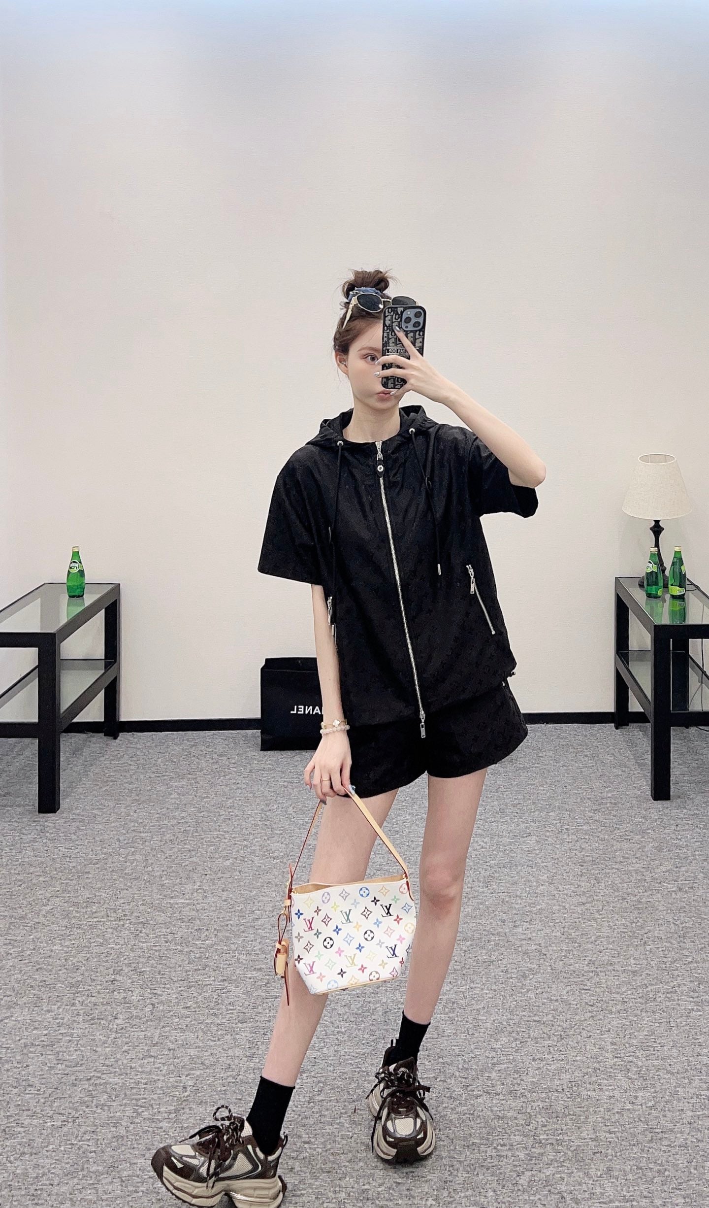 Louis *♥2025 new products Jacket and shorts set