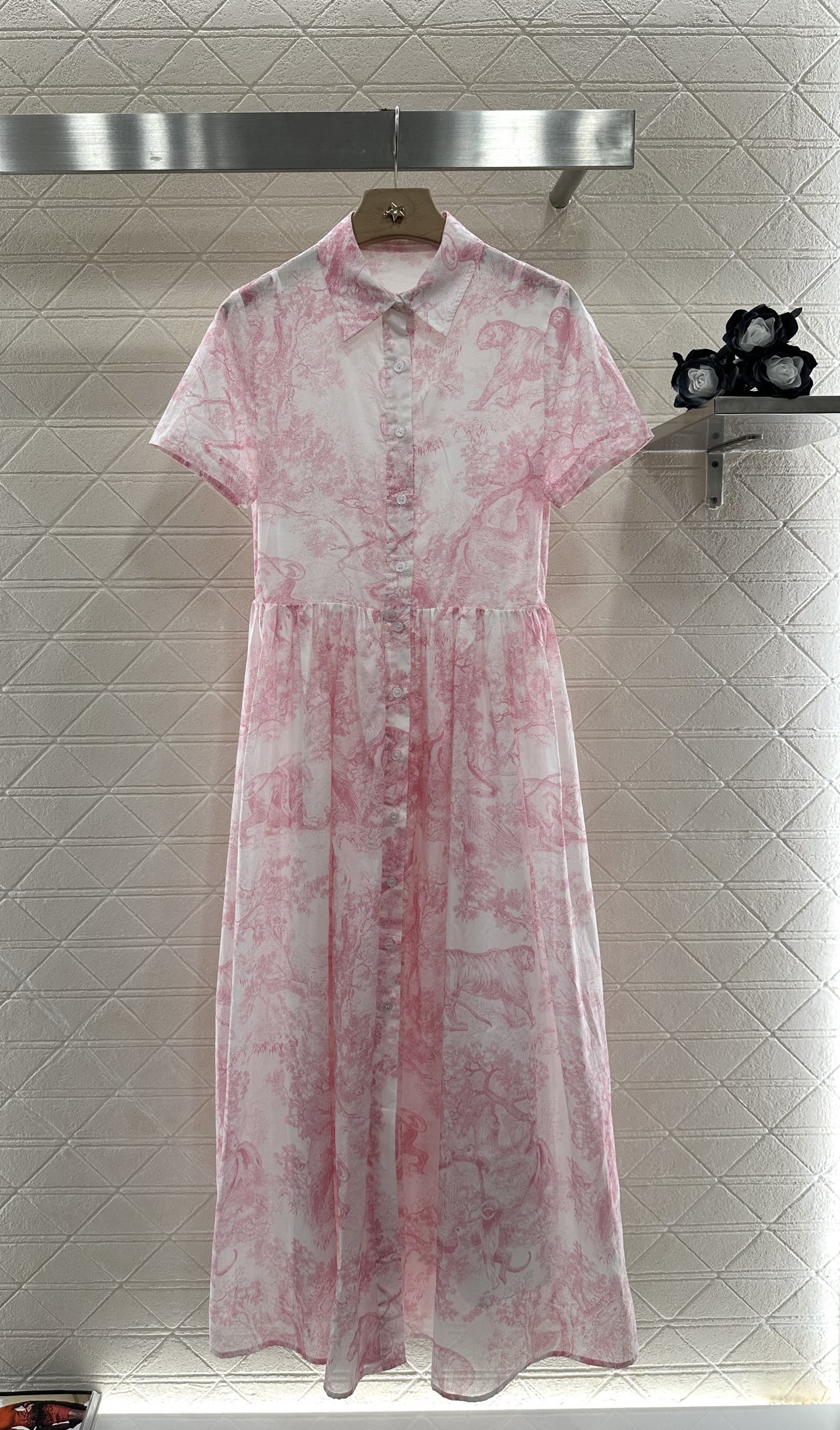 D*♥2025 new product Short-sleeved dress two-piece set