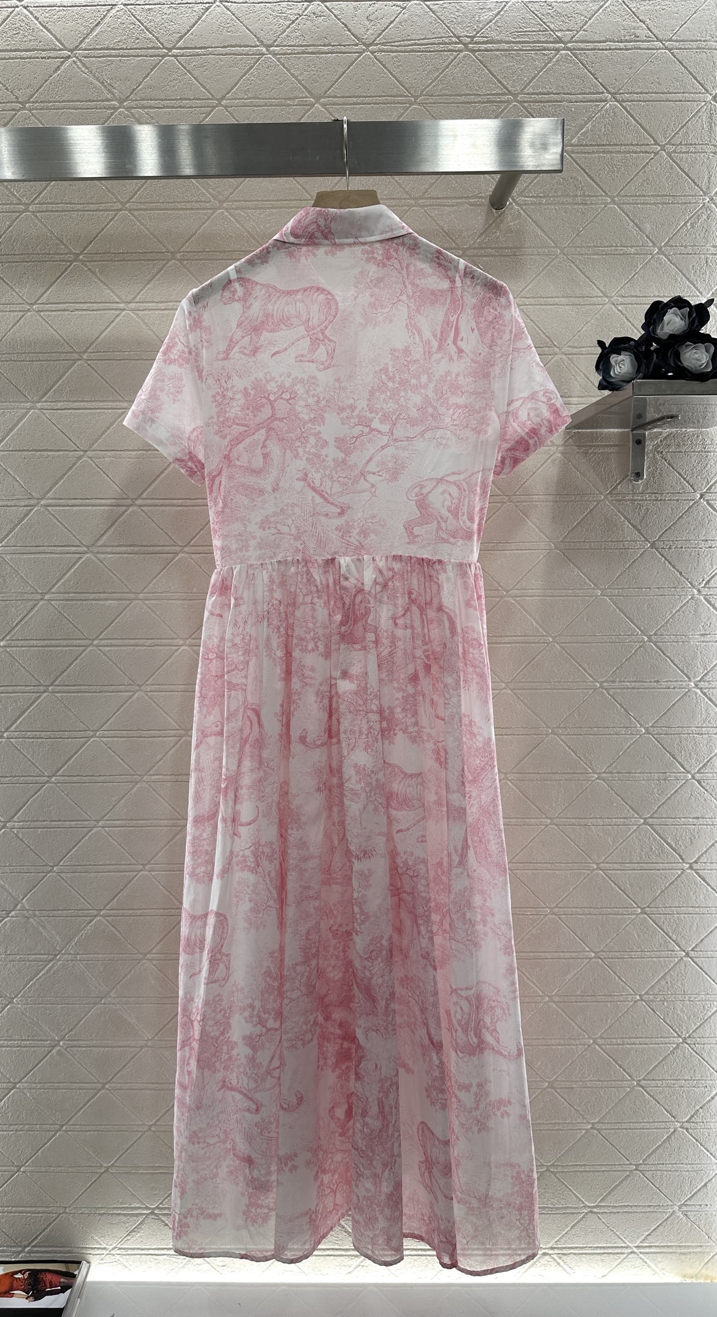D*♥2025 new product Short-sleeved dress two-piece set