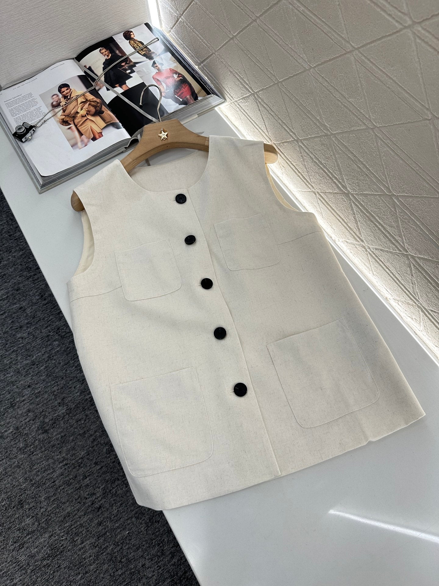 Loro*♥2025 new products Vest and trousers set