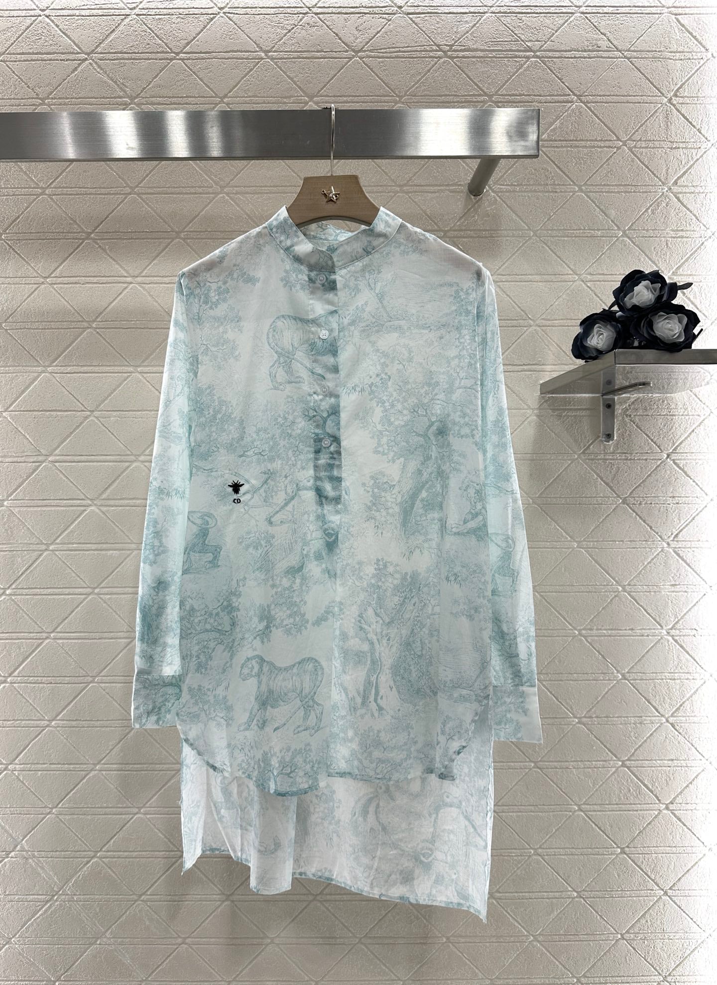 D*♥2025 new product Printed shirt and skirt set